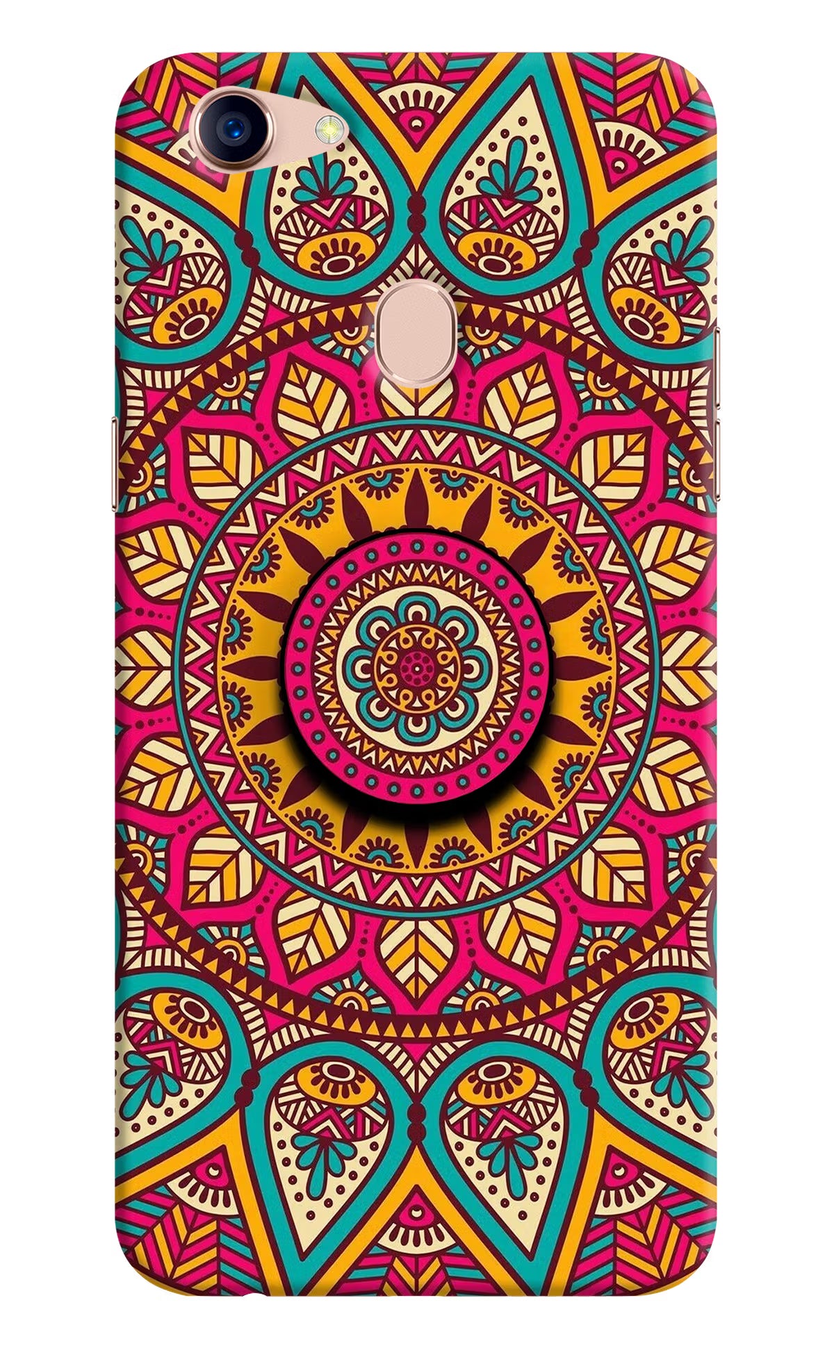 Mandala Oppo F5 Pop Case - Mandala Oppo F5 Pop Case by Casekaro Mandala Oppo F5 Pop Case by Casekaro