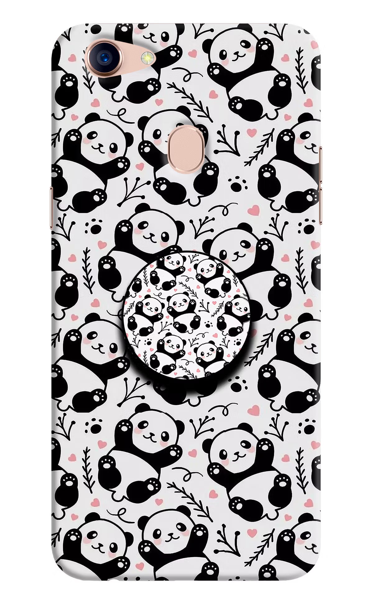 Cute Panda Oppo F5 Pop Case - Cute Panda Oppo F5 Pop Case by Casekaro Cute Panda Oppo F5 Pop Case by Casekaro