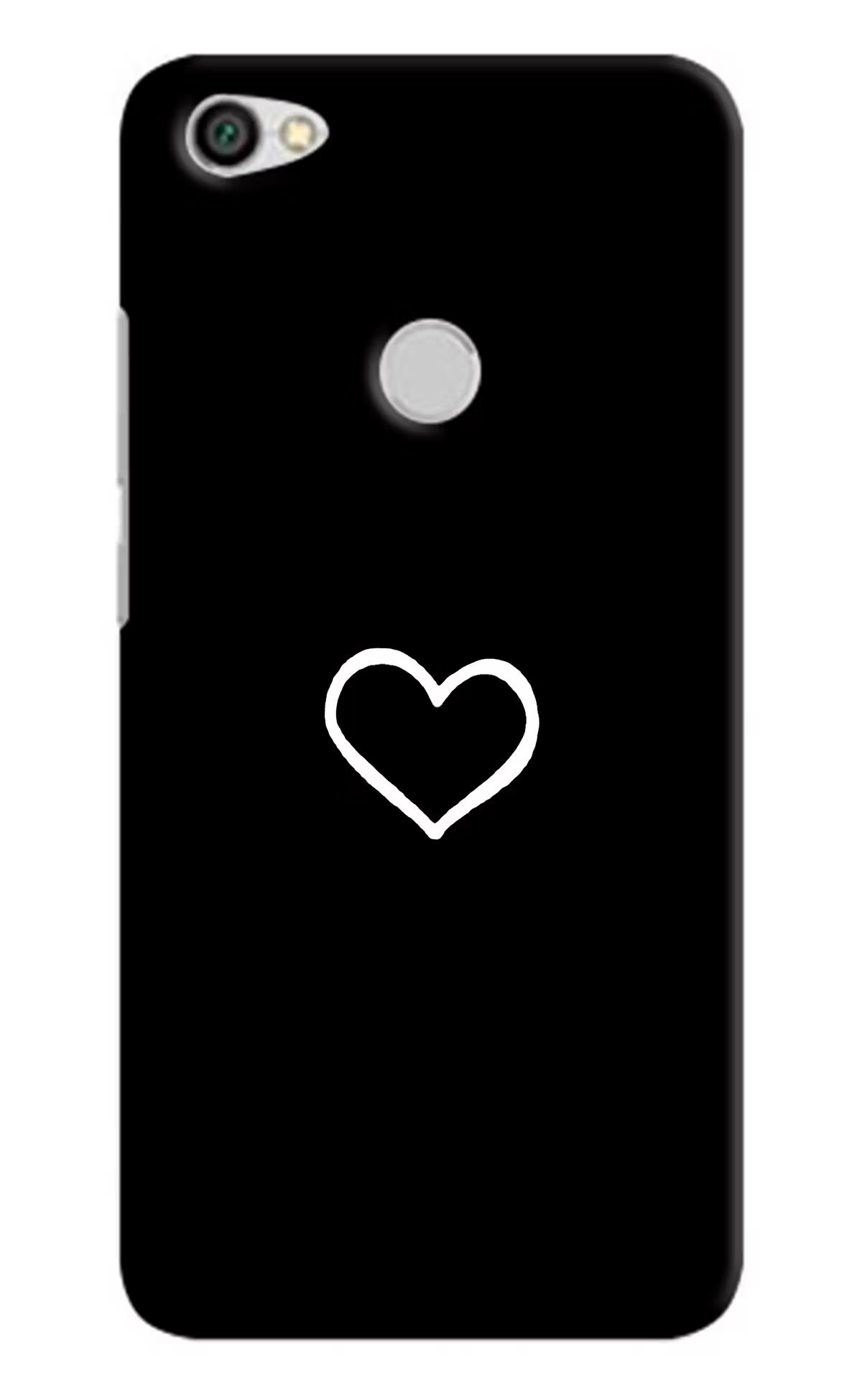 Heart Redmi Y1 Back Cover - Heart Redmi Y1 Hard Case Back Cover by Casekaro Heart Redmi Y1 Hard Case Back Cover by Casekaro