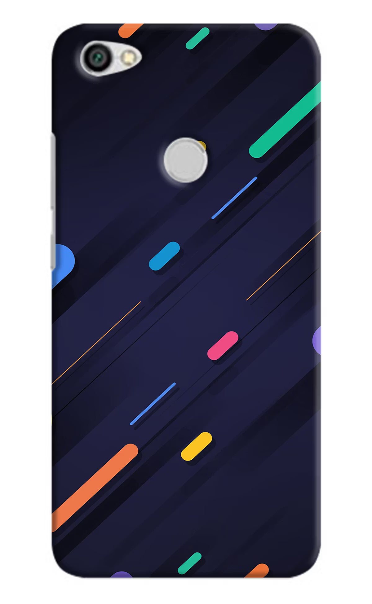 Abstract Design Redmi Y1 Hard Case Back Cover by Casekaro