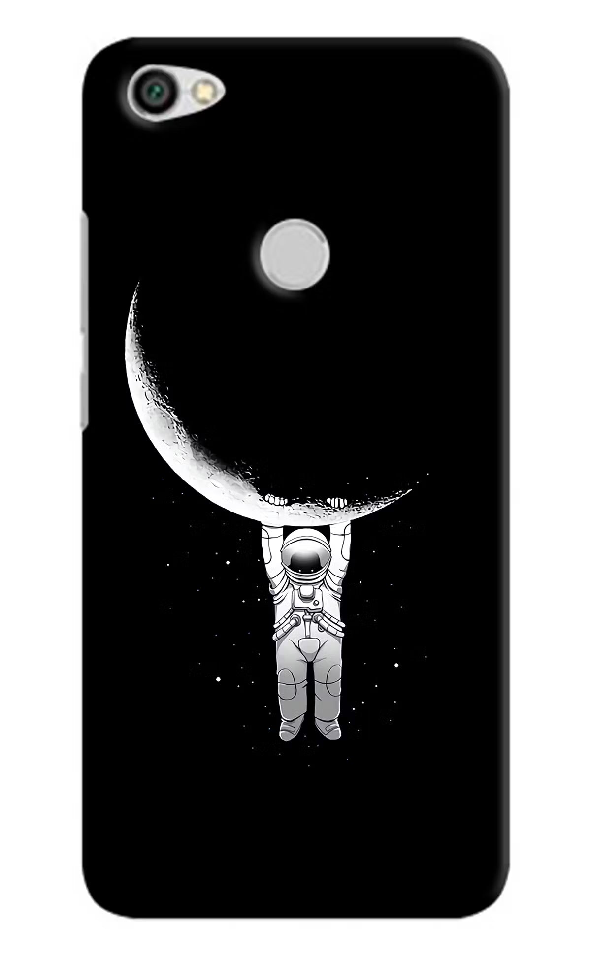 Moon Space Redmi Y1 Hard Case Back Cover by Casekaro