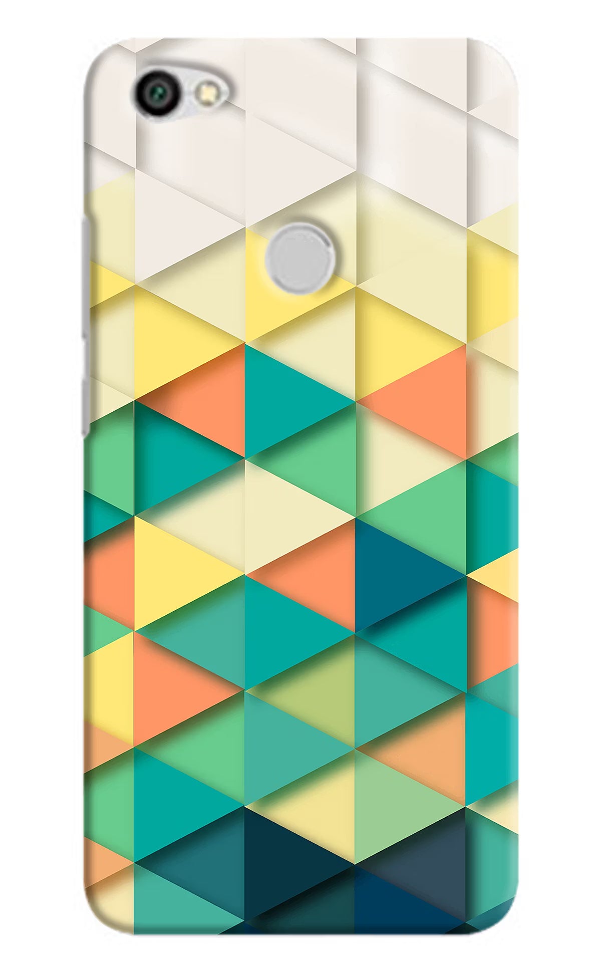 Abstract Redmi Y1 Hard Case Back Cover by Casekaro