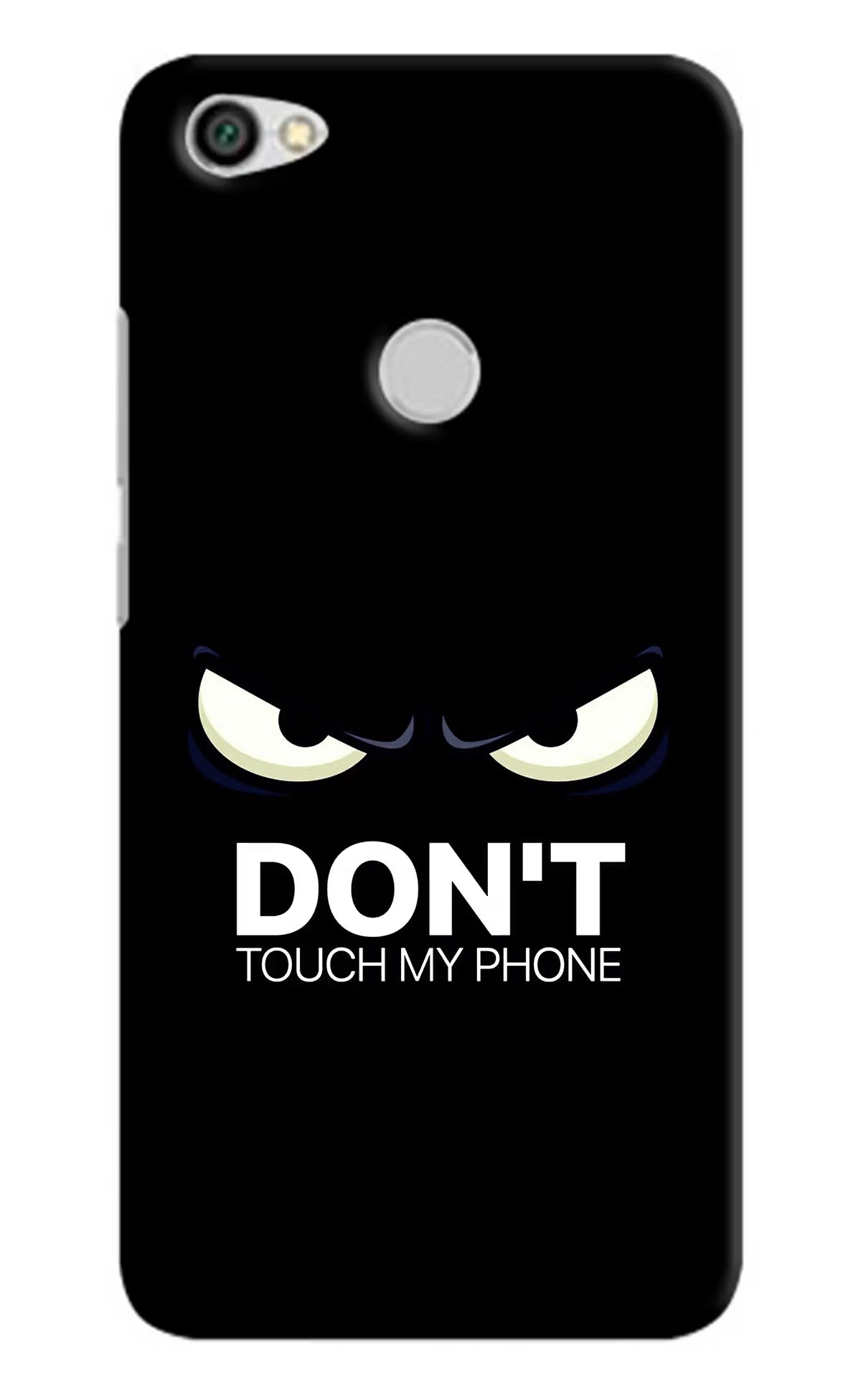 Don'T Touch My Phone Redmi Y1 Hard Case Back Cover by Casekaro