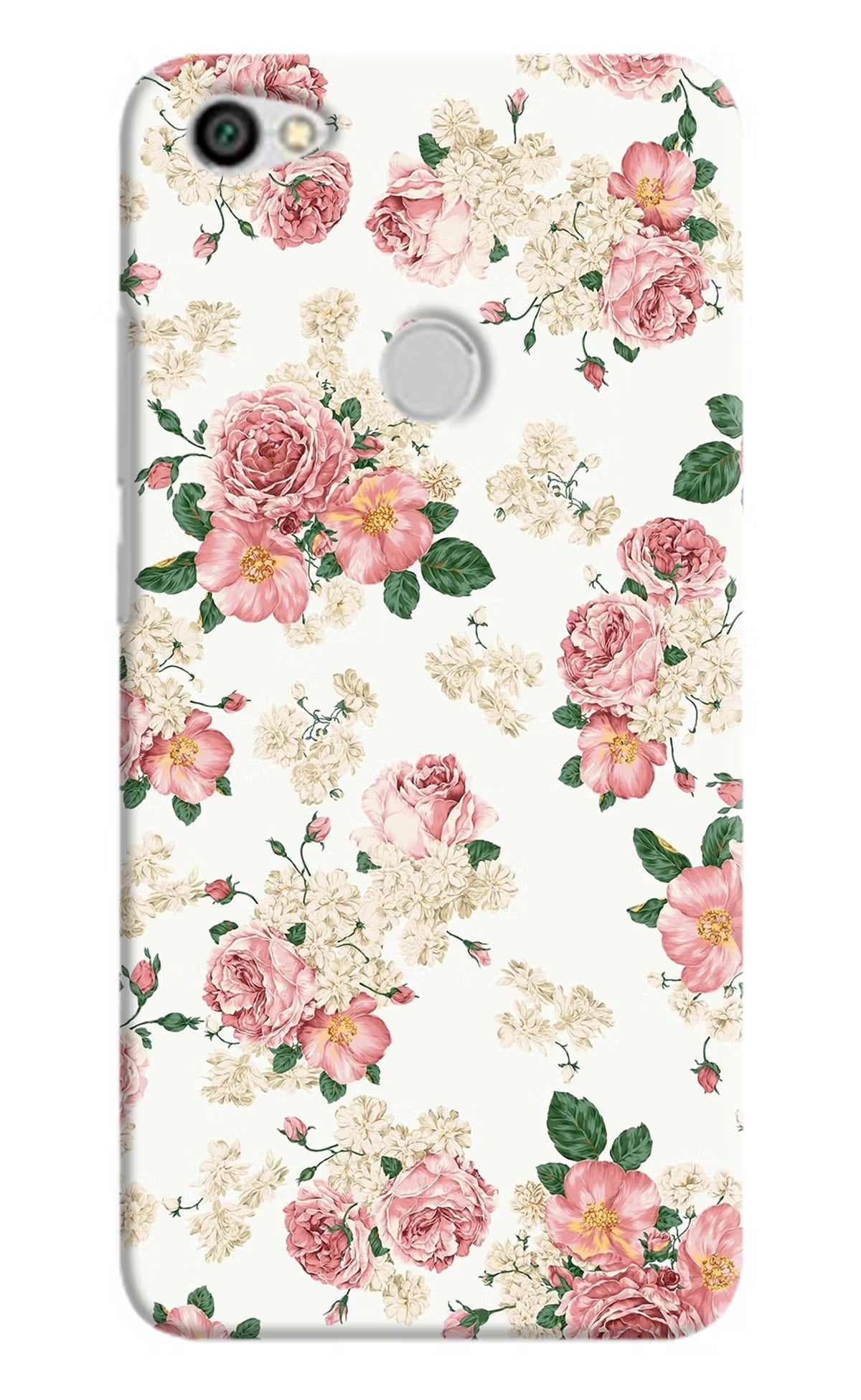 Flowers Redmi Y1 Back Cover - Flowers Redmi Y1 Hard Case Back Cover by Casekaro Flowers Redmi Y1 Hard Case Back Cover by Casekaro