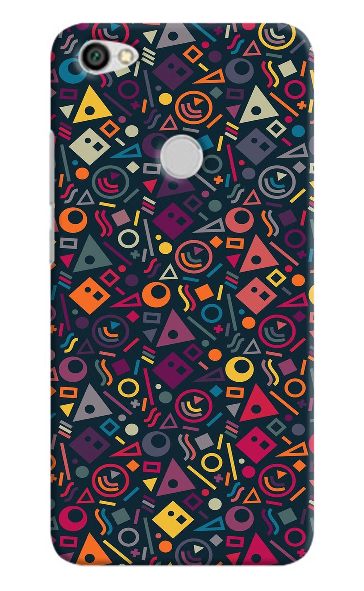 Geometric Abstract Redmi Y1 Hard Case Back Cover by Casekaro