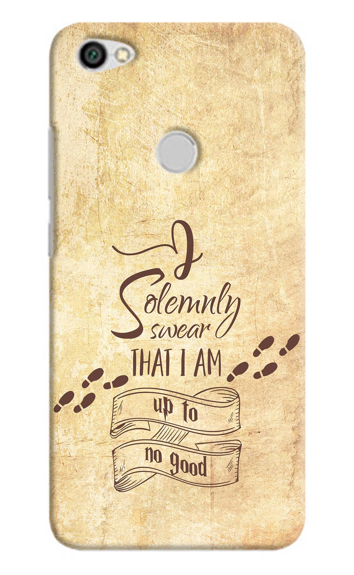I Solemnly swear that i up to no good Redmi Y1 Hard Case Back Cover by Casekaro