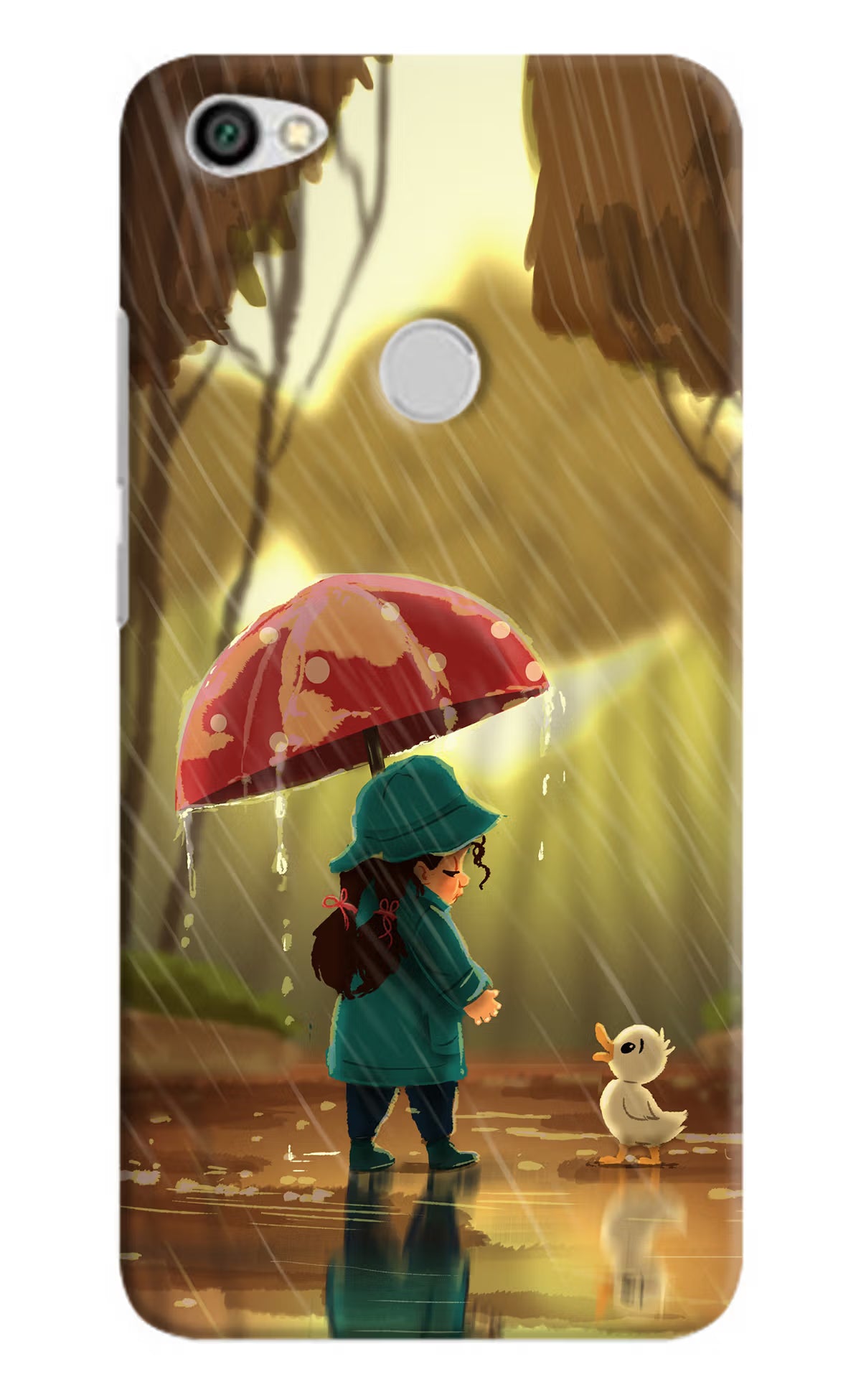 Rainy Day Redmi Y1 Hard Case Back Cover by Casekaro