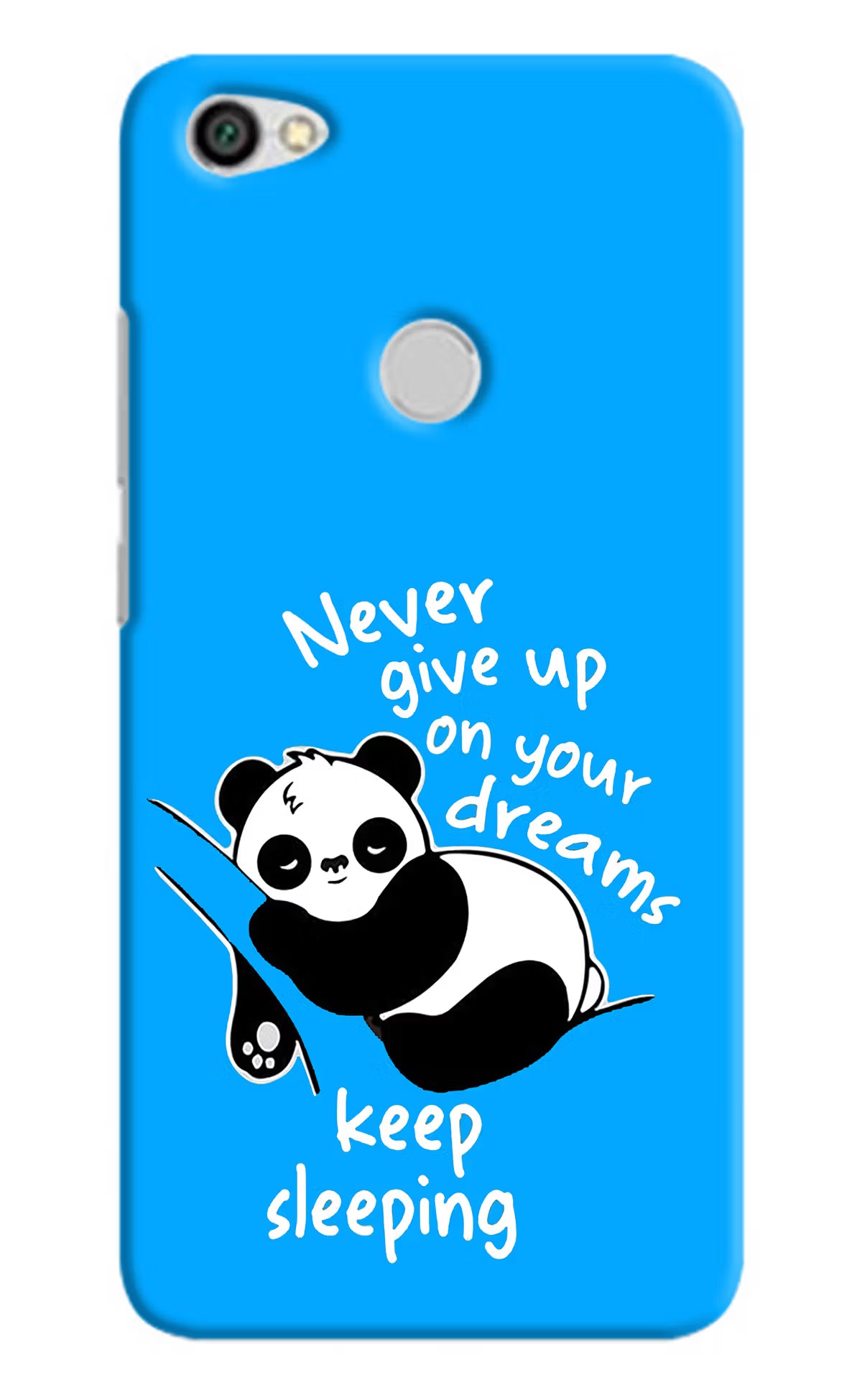 Keep Sleeping Redmi Y1 Hard Case Back Cover by Casekaro