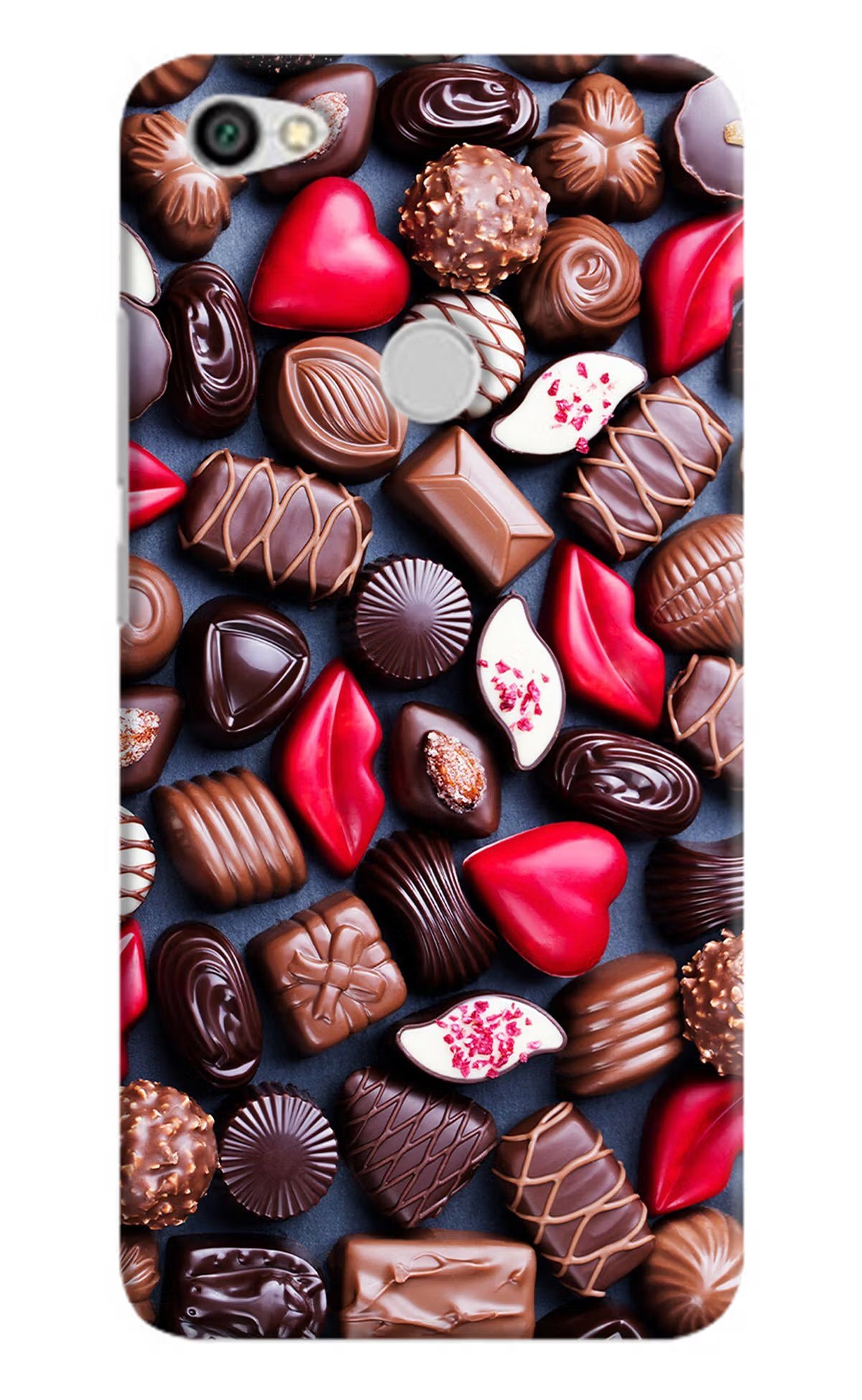 Chocolates Redmi Y1 Hard Case Back Cover by Casekaro