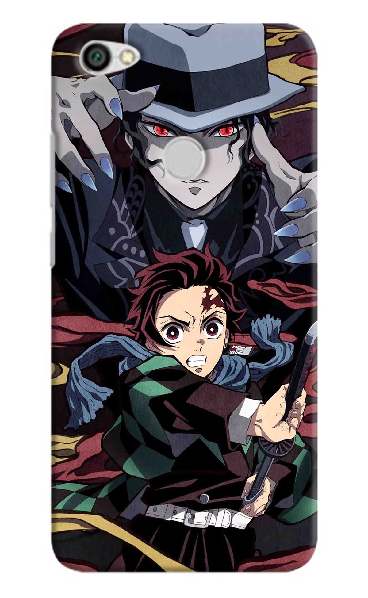 Demon Slayer Redmi Y1 Back Cover - Demon Slayer Redmi Y1 Hard Case Back Cover by Casekaro Demon Slayer Redmi Y1 Hard Case Back Cover by Casekaro