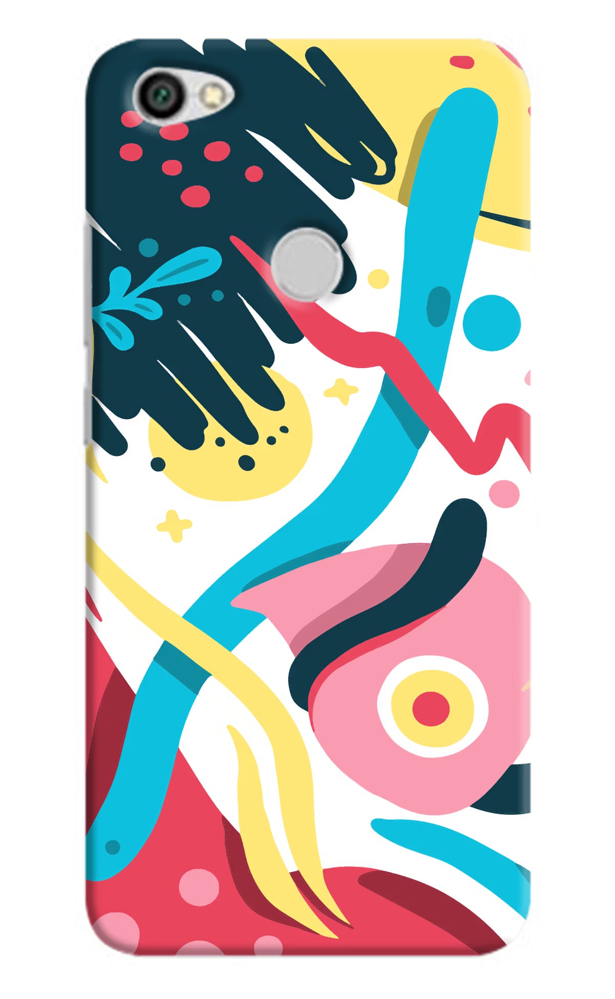 Trippy Redmi Y1 Hard Case Back Cover by Casekaro