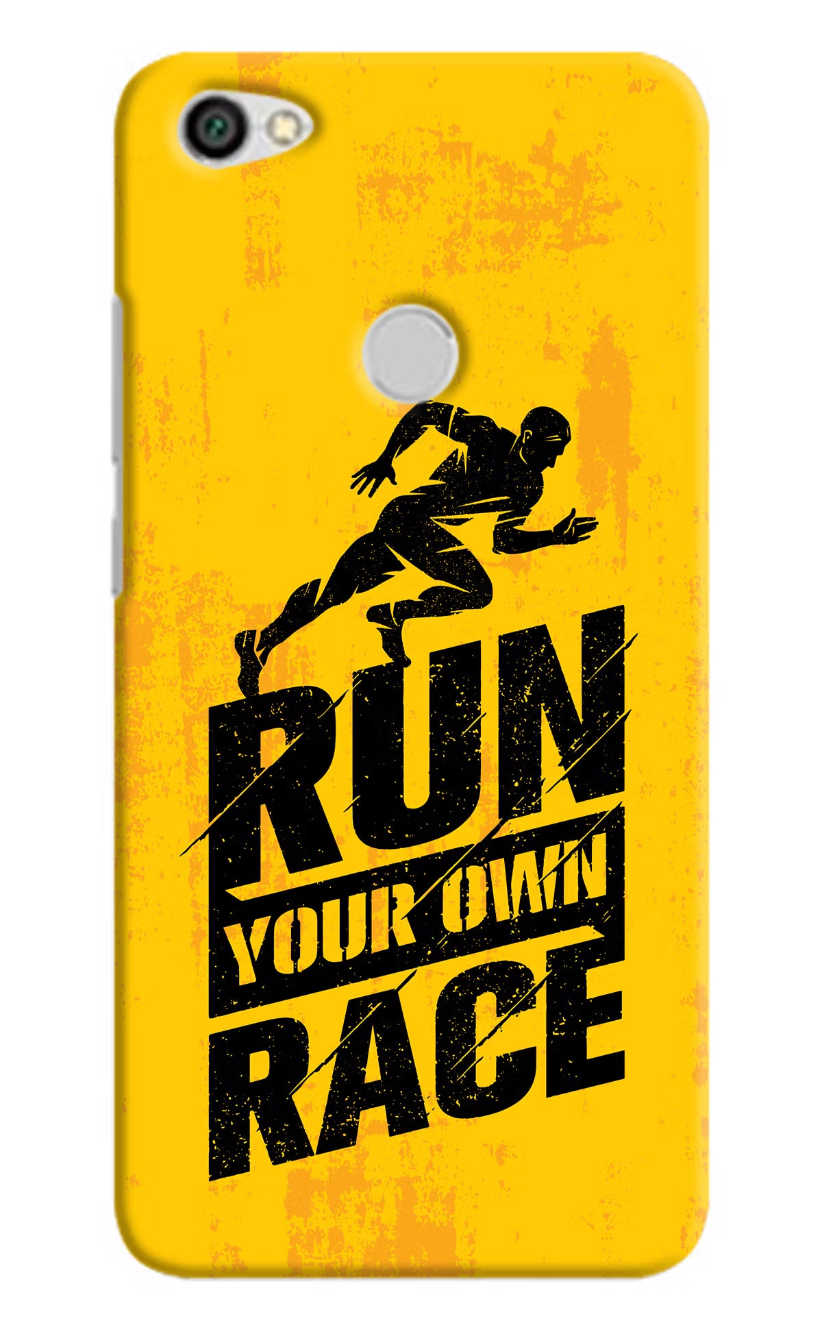 Run Your Own Race Redmi Y1 Hard Case Back Cover by Casekaro