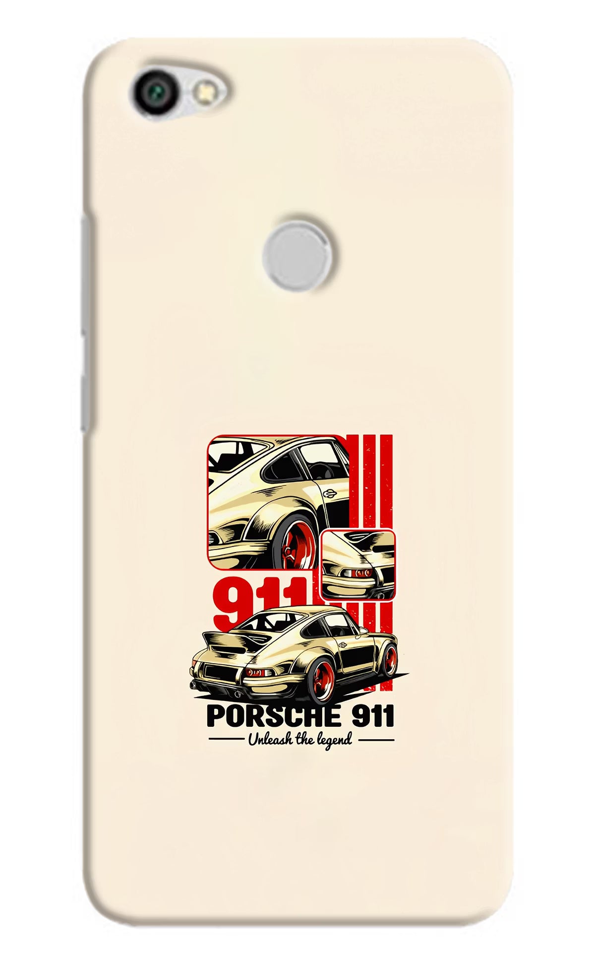 Classic Porsche 911 Redmi Y1 Hard Case Back Cover by Casekaro