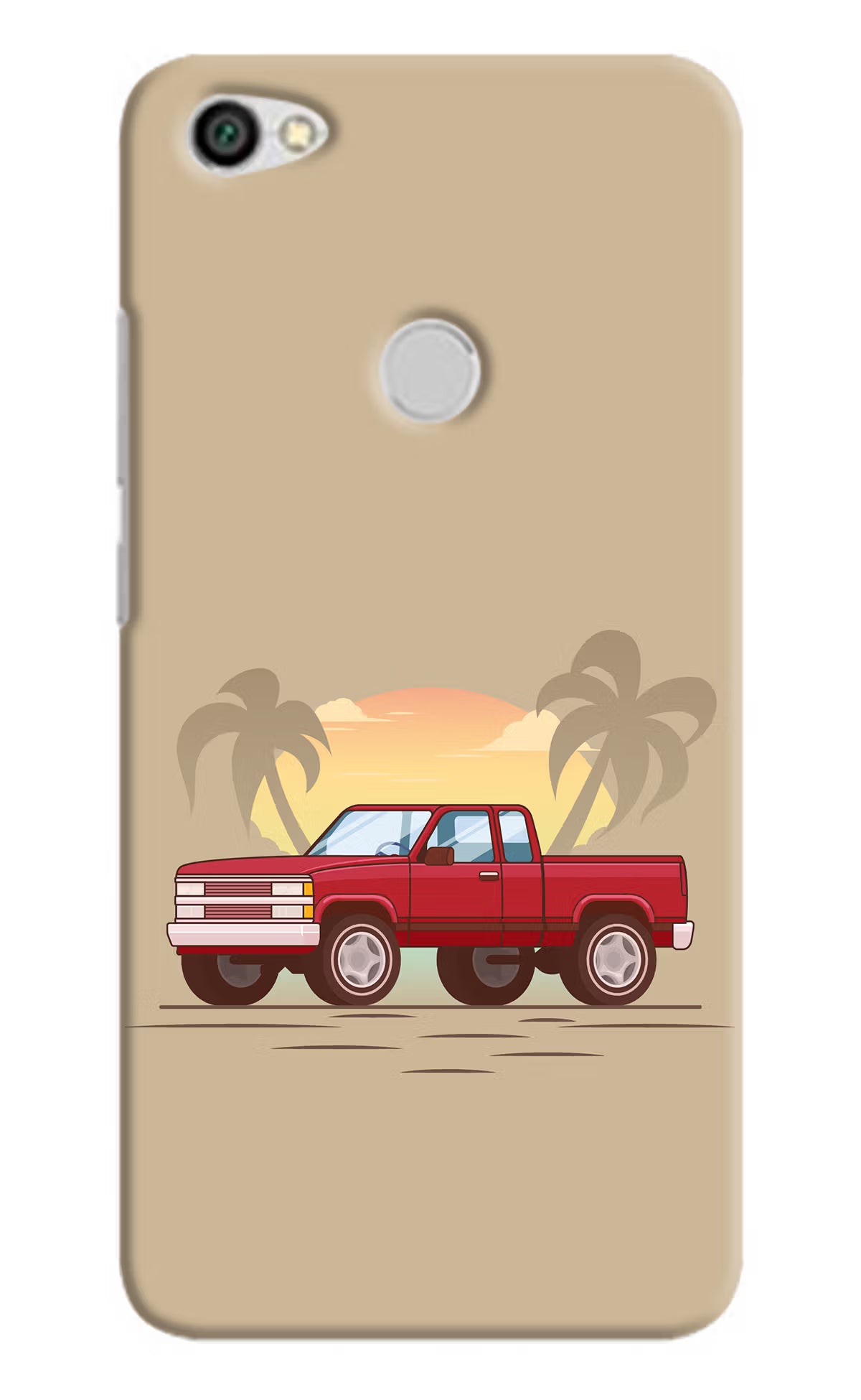 Desert Classic Drive Redmi Y1 Hard Case Back Cover by Casekaro