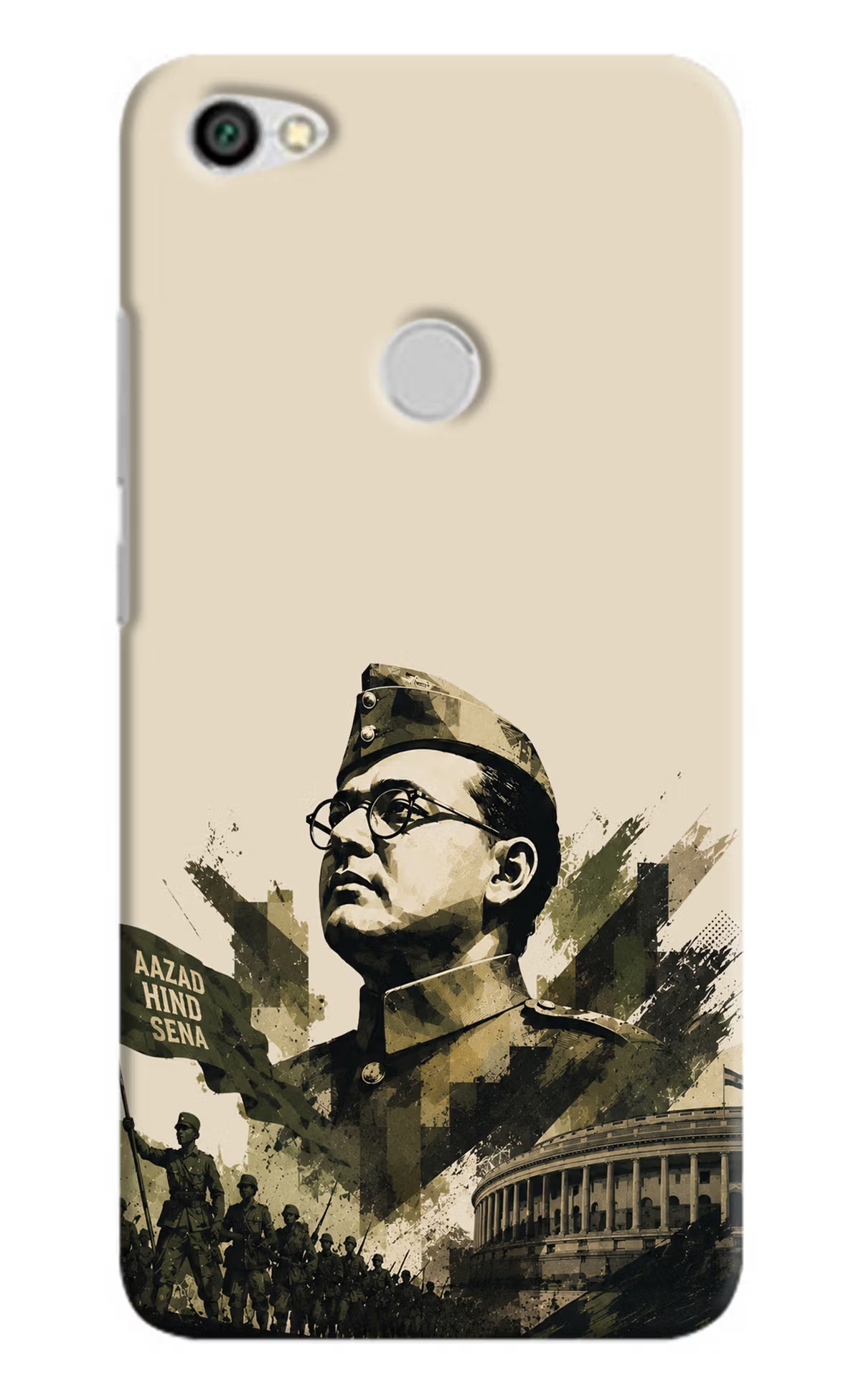 Netaji Rising Redmi Y1 Back Cover - Netaji Rising Redmi Y1 Back Cover Netaji Rising Redmi Y1 Back Cover