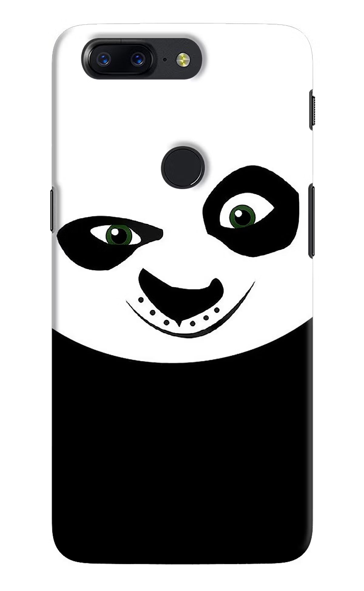 Panda Oneplus 5T Back Cover - Panda Oneplus 5T Hard Case Back Cover by Casekaro Panda Oneplus 5T Hard Case Back Cover by Casekaro