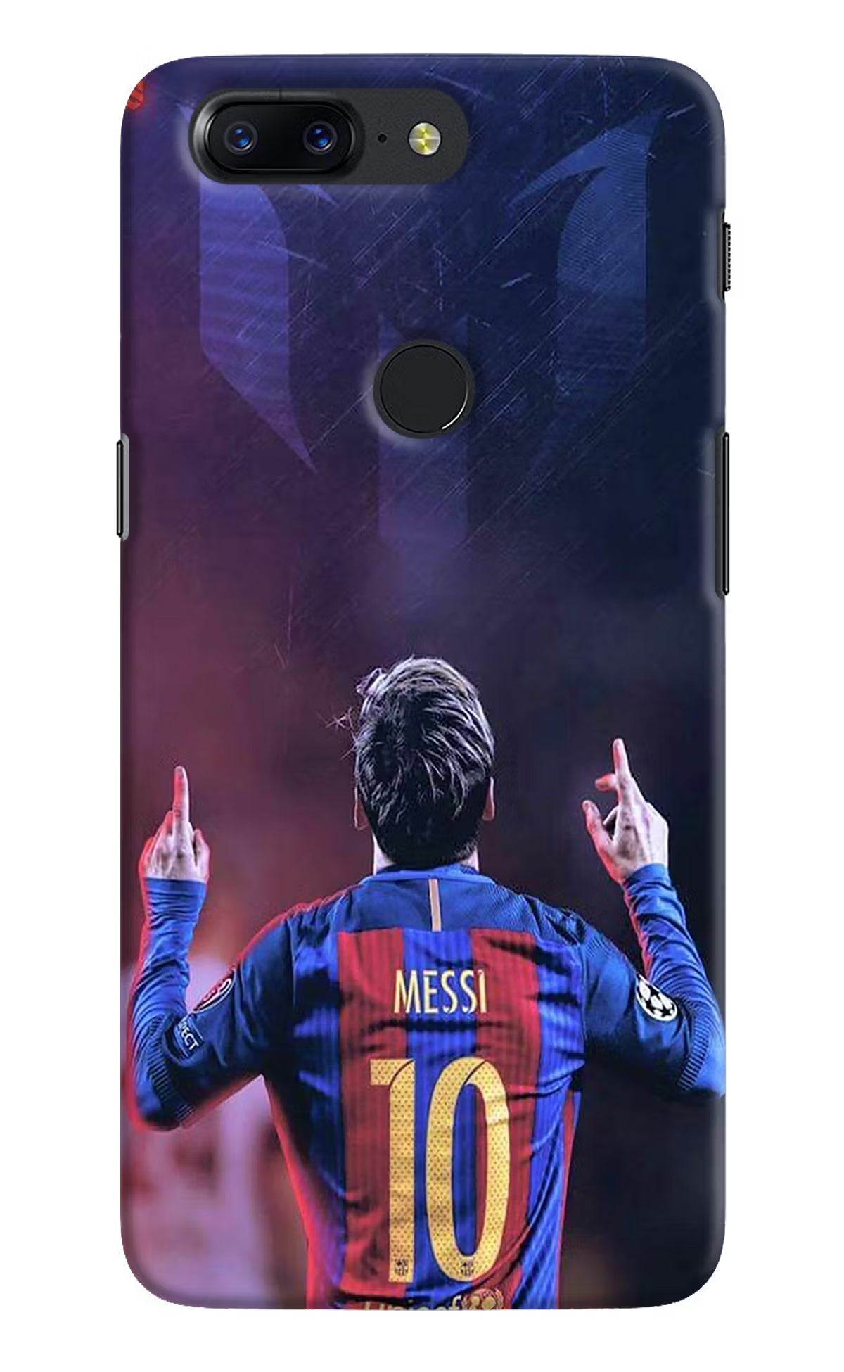 Messi Oneplus 5T Back Cover - Messi Oneplus 5T Hard Case Back Cover by Casekaro Messi Oneplus 5T Hard Case Back Cover by Casekaro
