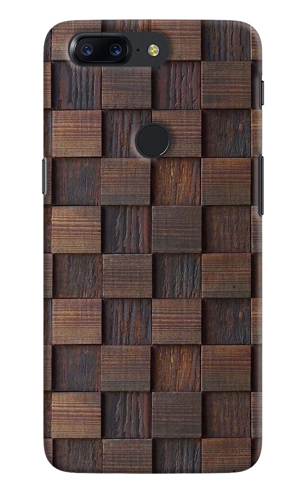 Wooden Cube Design Oneplus 5T Back Cover - Wooden Cube Design Oneplus 5T Hard Case Back Cover by Casekaro Wooden Cube Design Oneplus 5T Hard Case Back Cover by Casekaro