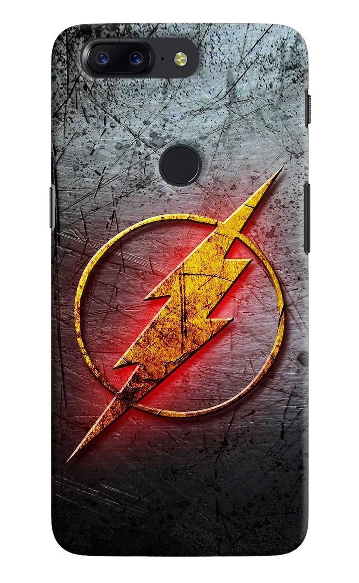 Flash Oneplus 5T Back Cover - Flash Oneplus 5T Hard Case Back Cover by Casekaro Flash Oneplus 5T Hard Case Back Cover by Casekaro