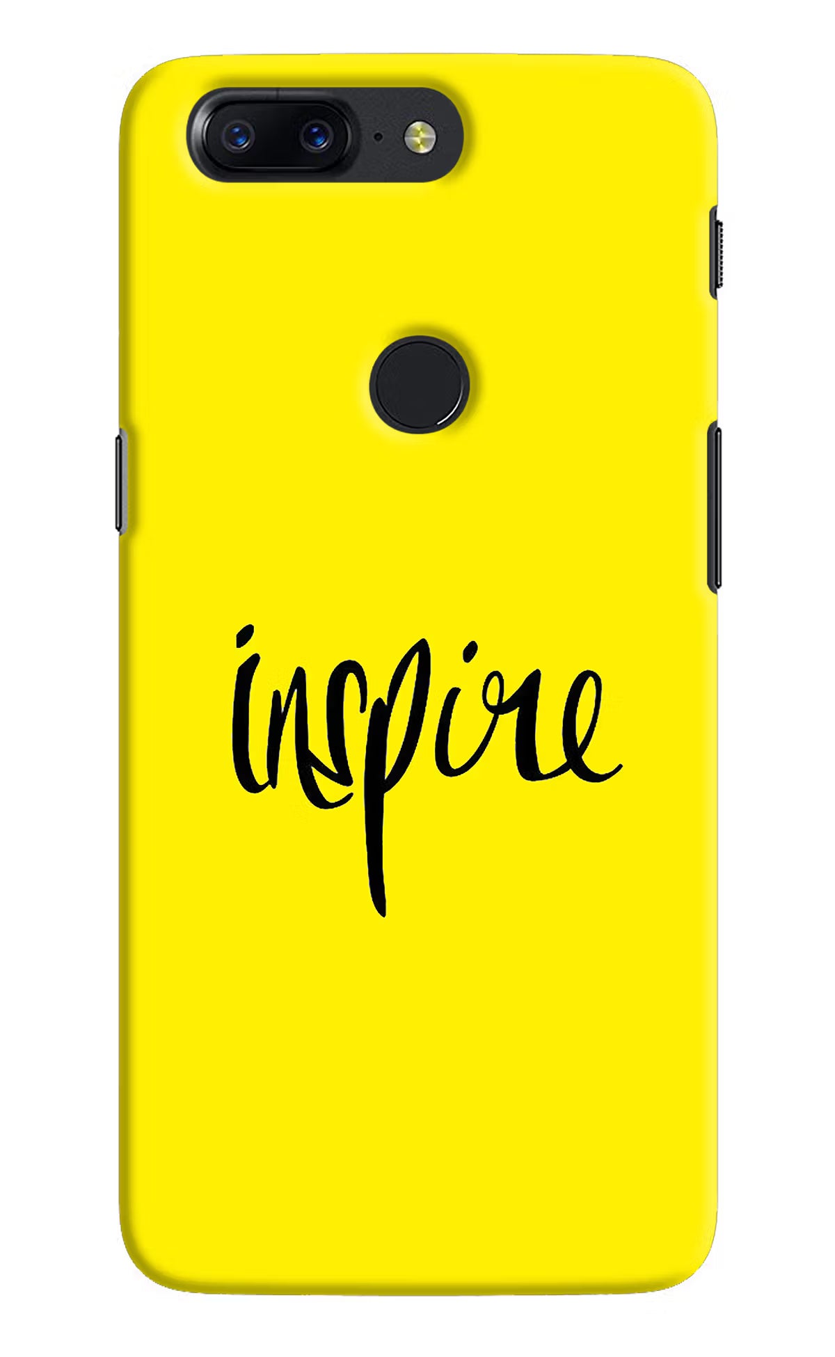 Inspire Oneplus 5T Back Cover - Inspire Oneplus 5T Hard Case Back Cover by Casekaro Inspire Oneplus 5T Hard Case Back Cover by Casekaro