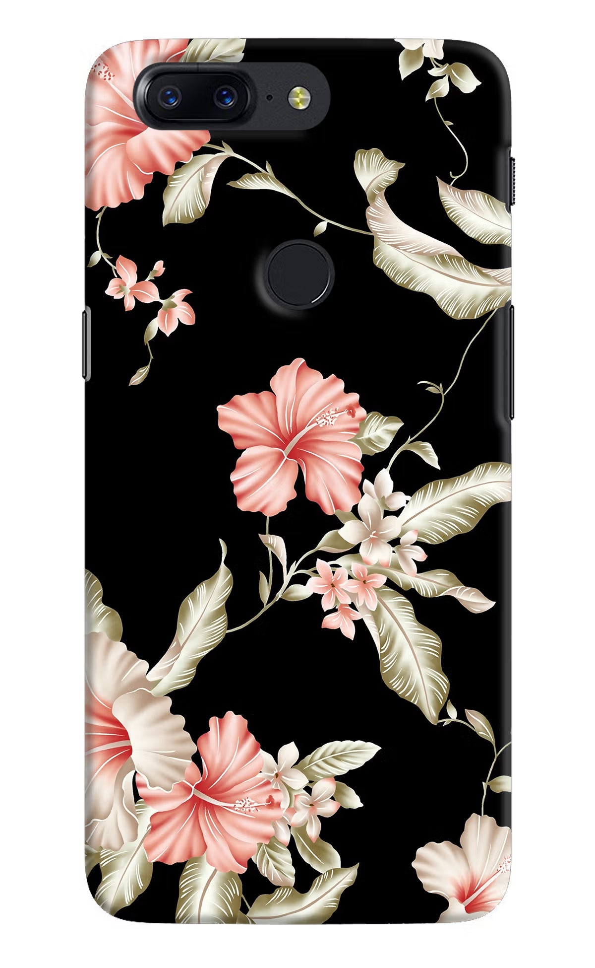 Flowers Oneplus 5T Back Cover - Flowers Oneplus 5T Hard Case Back Cover by Casekaro Flowers Oneplus 5T Hard Case Back Cover by Casekaro