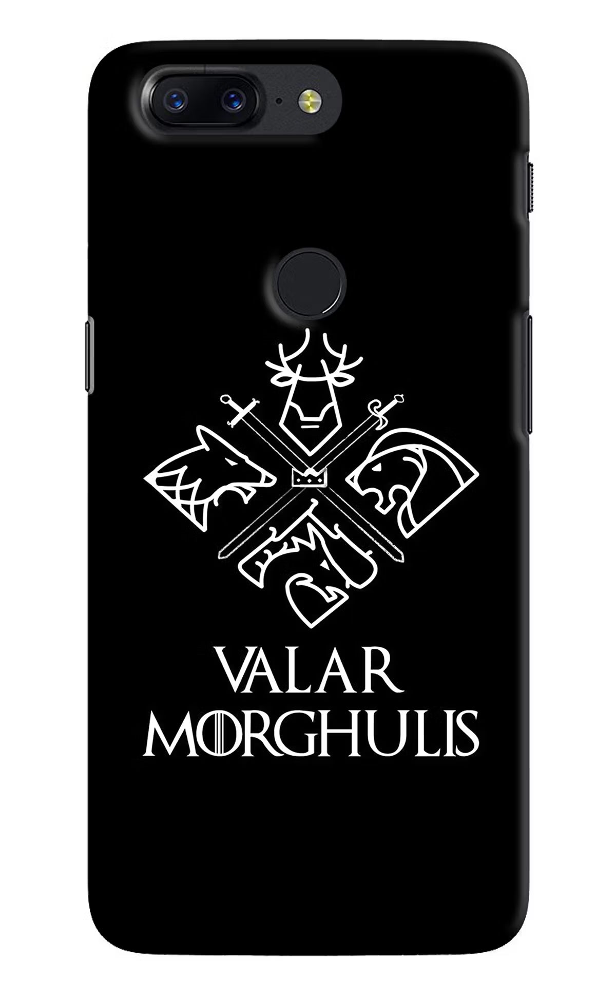 Valar Morghulis | Game Of Thrones Oneplus 5T Back Cover - Valar Morghulis | Game Of Thrones Oneplus 5T Hard Case Back Cover by Casekaro Valar Morghulis | Game Of Thrones Oneplus 5T Hard Case Back Cover by Casekaro