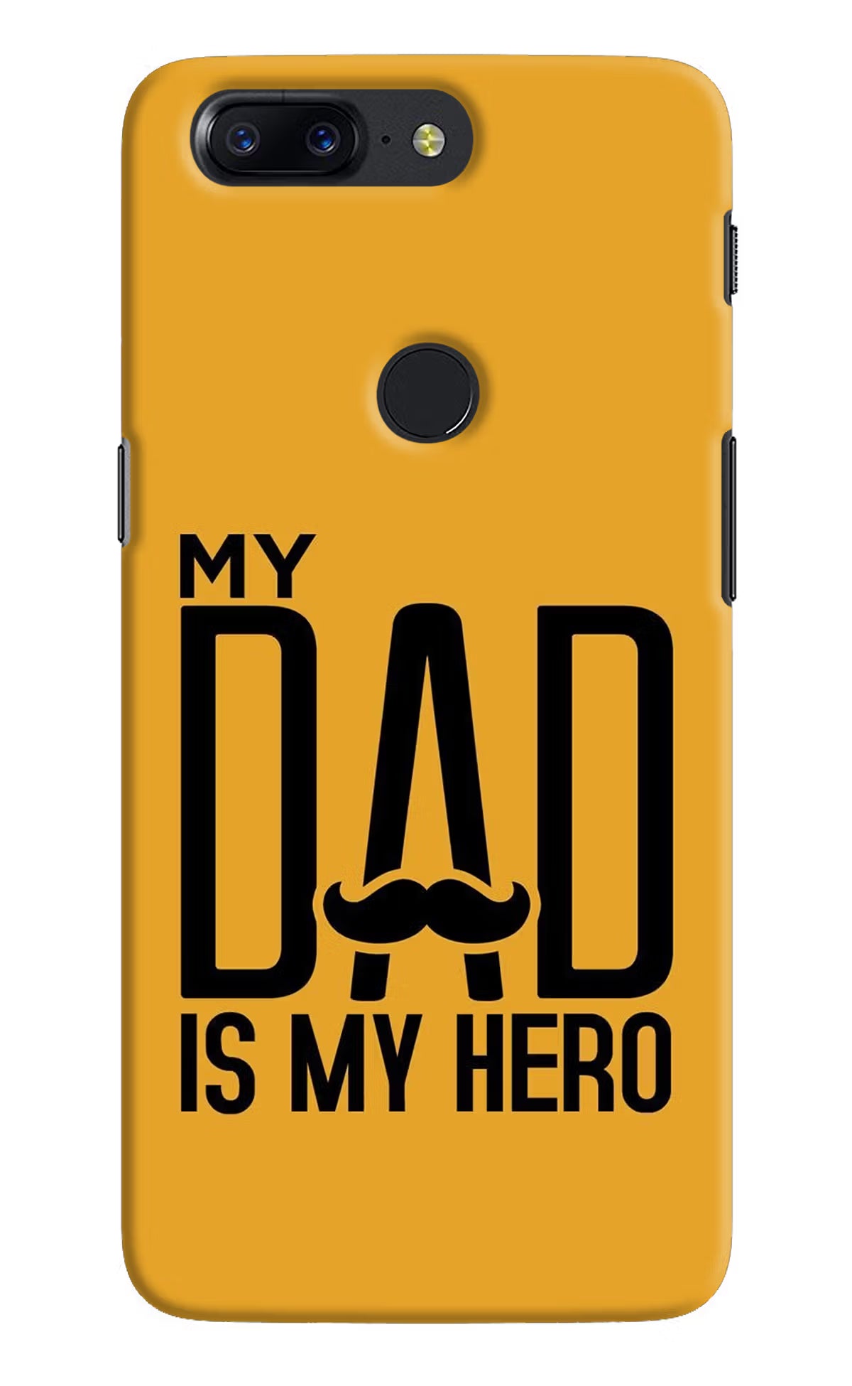 My Dad Is My Hero Oneplus 5T Back Cover - My Dad Is My Hero Oneplus 5T Hard Case Back Cover by Casekaro My Dad Is My Hero Oneplus 5T Hard Case Back Cover by Casekaro