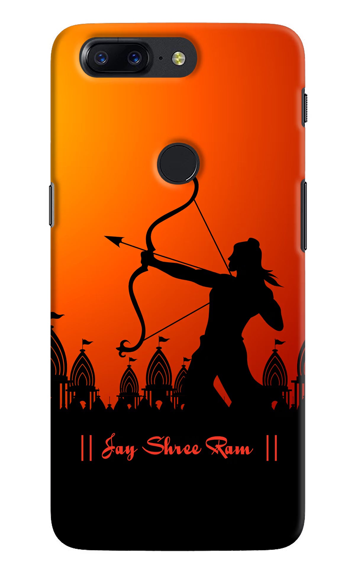 Lord Ram - 4 Oneplus 5T Back Cover - Lord Ram - 4 Oneplus 5T Hard Case Back Cover by Casekaro Lord Ram - 4 Oneplus 5T Hard Case Back Cover by Casekaro
