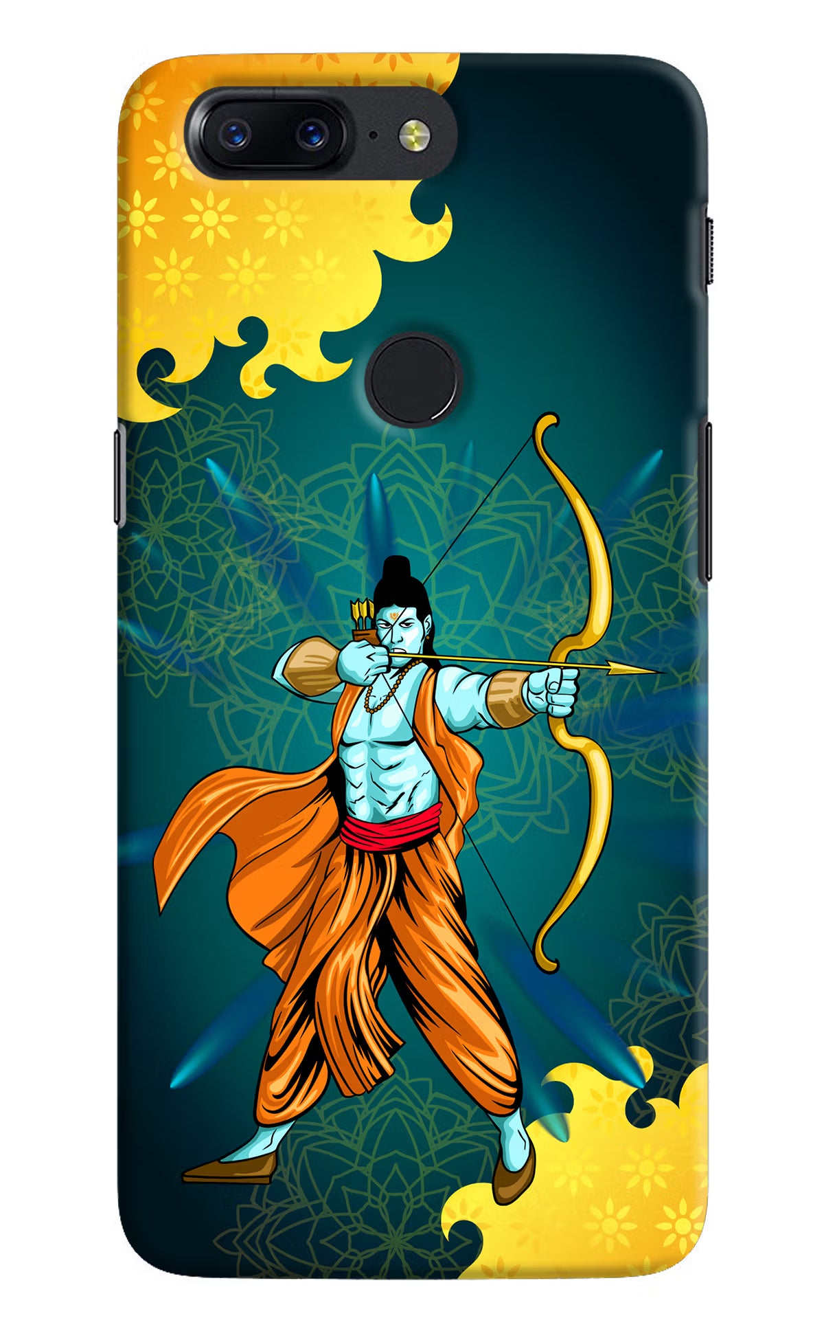 Lord Ram - 6 Oneplus 5T Back Cover - Lord Ram - 6 Oneplus 5T Hard Case Back Cover by Casekaro Lord Ram - 6 Oneplus 5T Hard Case Back Cover by Casekaro
