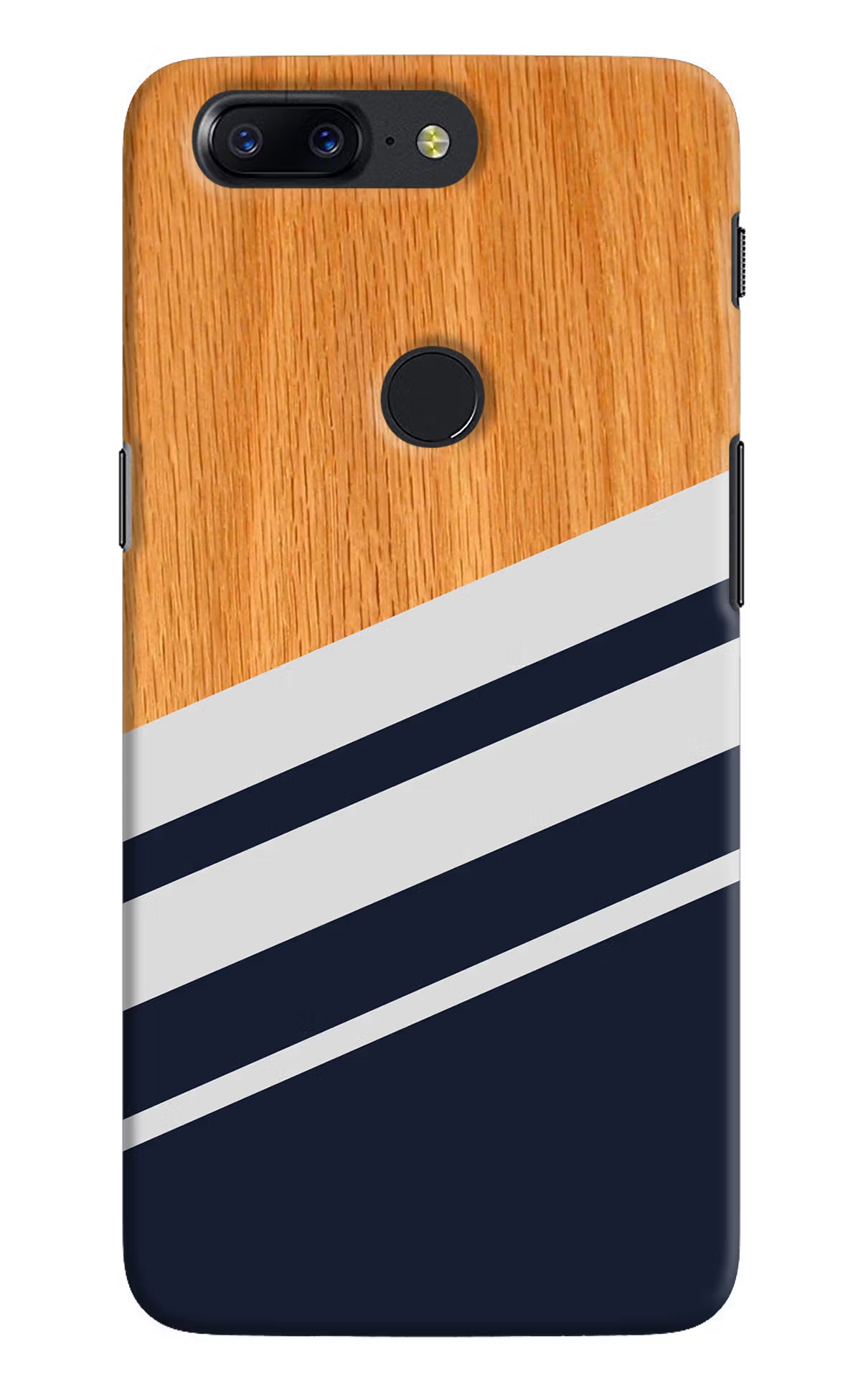 Blue and white wooden Oneplus 5T Back Cover - Blue and white wooden Oneplus 5T Hard Case Back Cover by Casekaro Blue and white wooden Oneplus 5T Hard Case Back Cover by Casekaro
