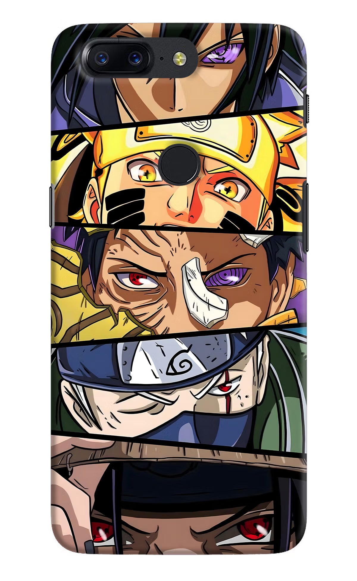 Naruto Character Oneplus 5T Back Cover - Naruto Character Oneplus 5T Hard Case Back Cover by Casekaro Naruto Character Oneplus 5T Hard Case Back Cover by Casekaro