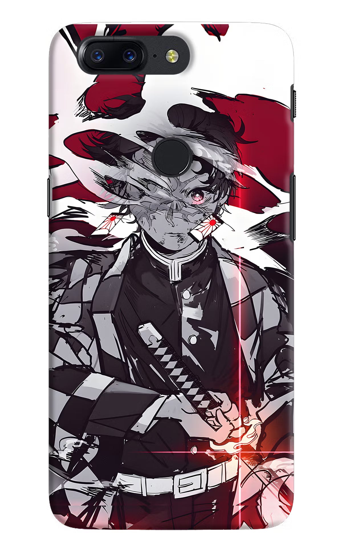 Demon Slayer Oneplus 5T Back Cover - Demon Slayer Oneplus 5T Hard Case Back Cover by Casekaro Demon Slayer Oneplus 5T Hard Case Back Cover by Casekaro