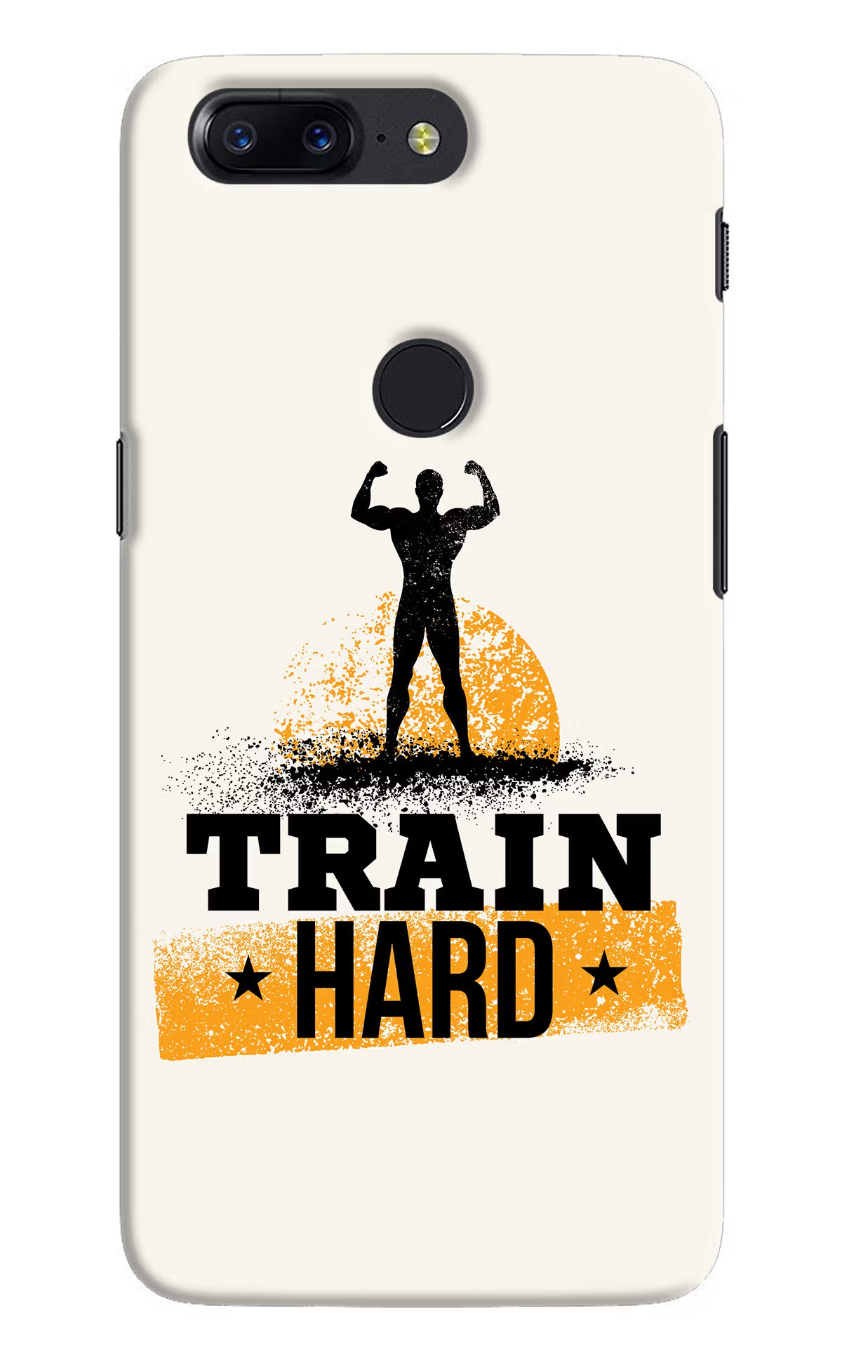 Train Hard Oneplus 5T Back Cover - Train Hard Oneplus 5T Hard Case Back Cover by Casekaro Train Hard Oneplus 5T Hard Case Back Cover by Casekaro