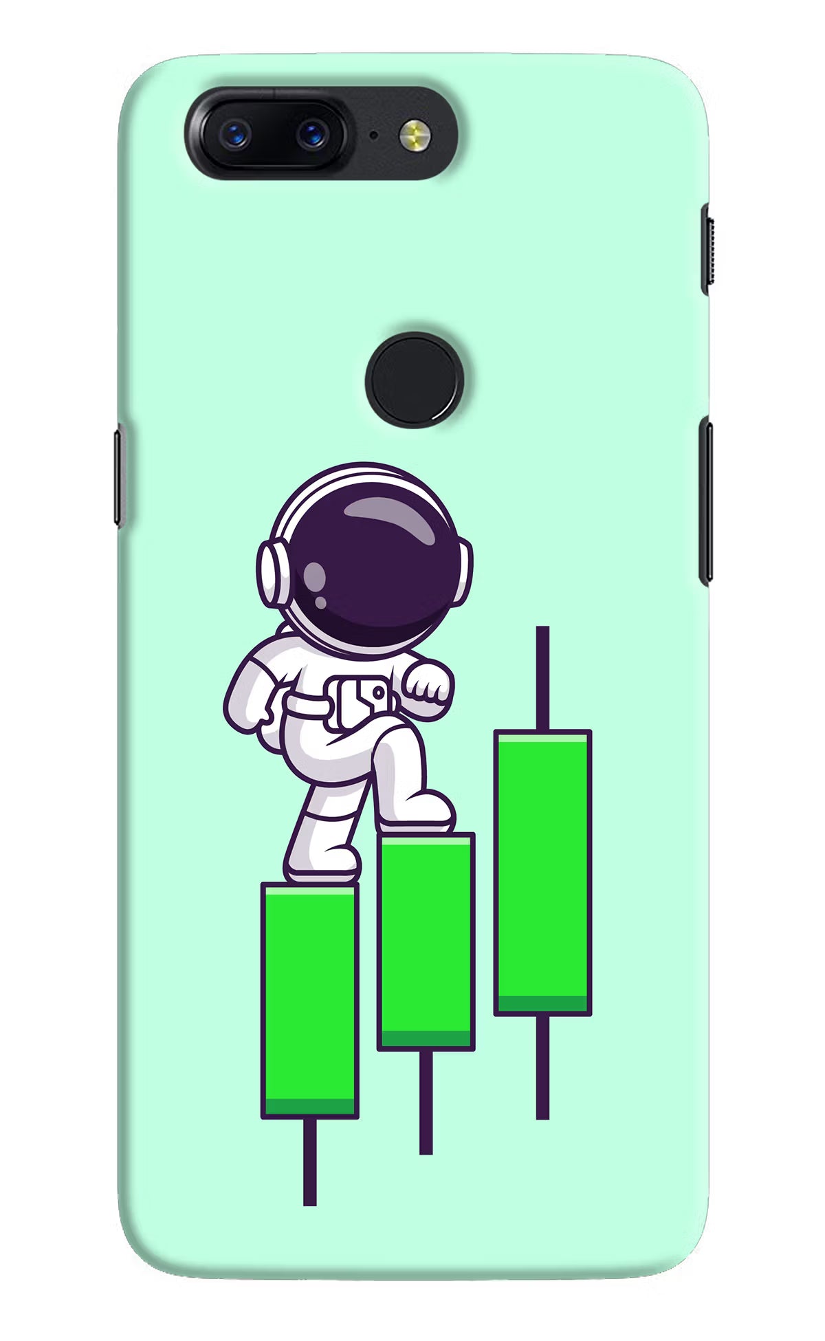 Astronaut Trader Oneplus 5T Back Cover - Astronaut Trader Oneplus 5T Hard Case Back Cover by Casekaro Astronaut Trader Oneplus 5T Hard Case Back Cover by Casekaro