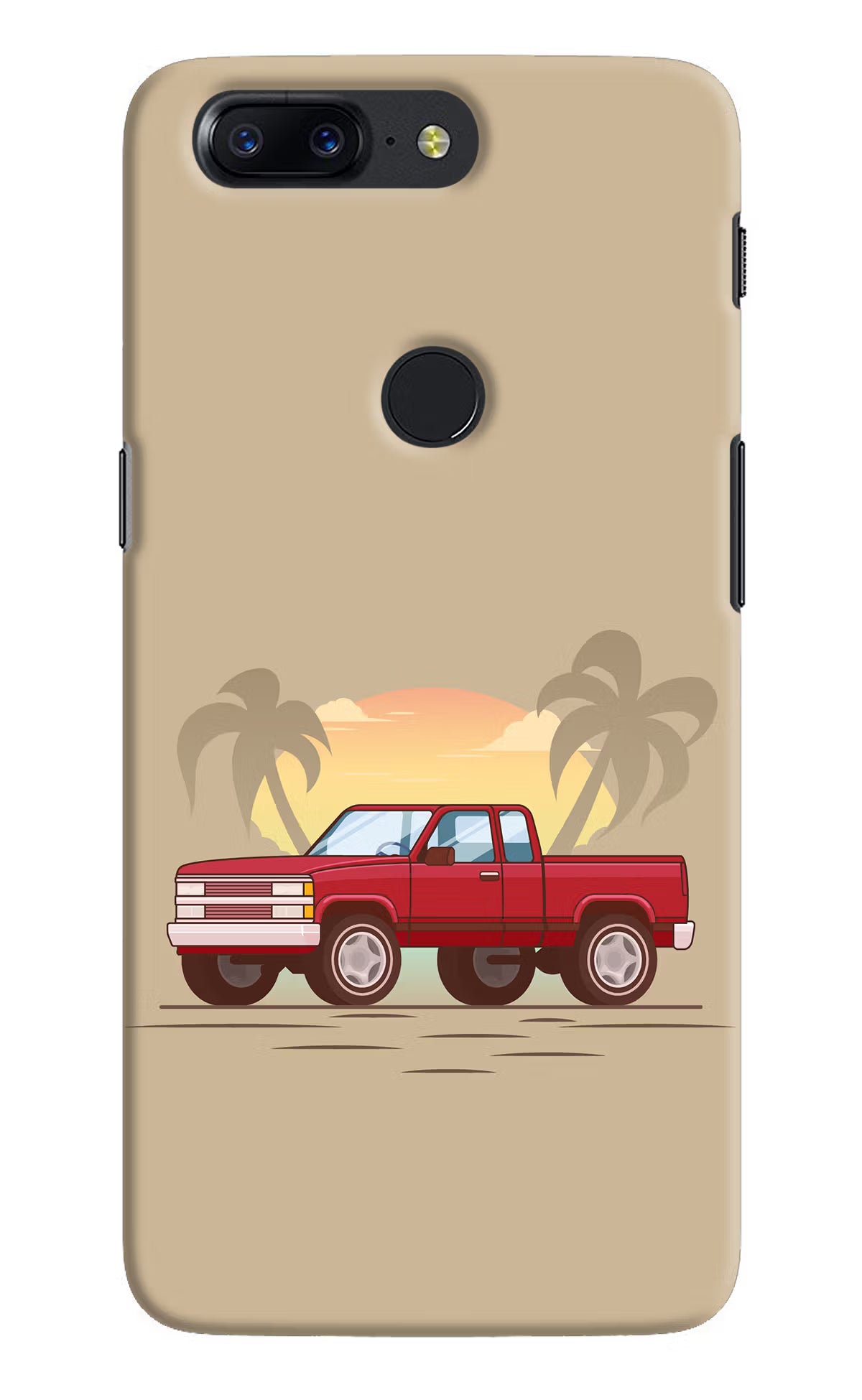 Desert Classic Drive Oneplus 5T Back Cover - Desert Classic Drive Oneplus 5T Hard Case Back Cover by Casekaro Desert Classic Drive Oneplus 5T Hard Case Back Cover by Casekaro