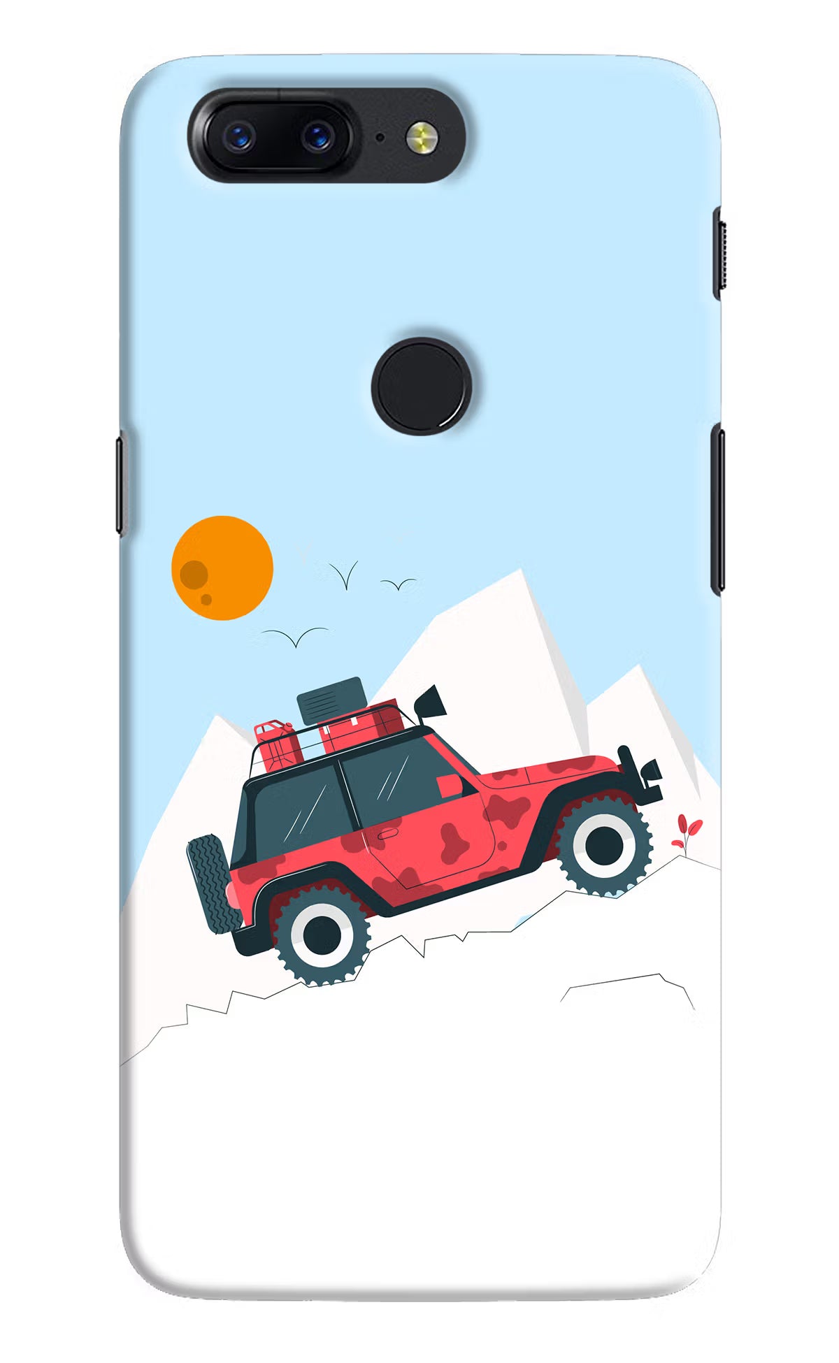 Mountain Trail Beast Oneplus 5T Back Cover - Mountain Trail Beast Oneplus 5T Hard Case Back Cover by Casekaro Mountain Trail Beast Oneplus 5T Hard Case Back Cover by Casekaro