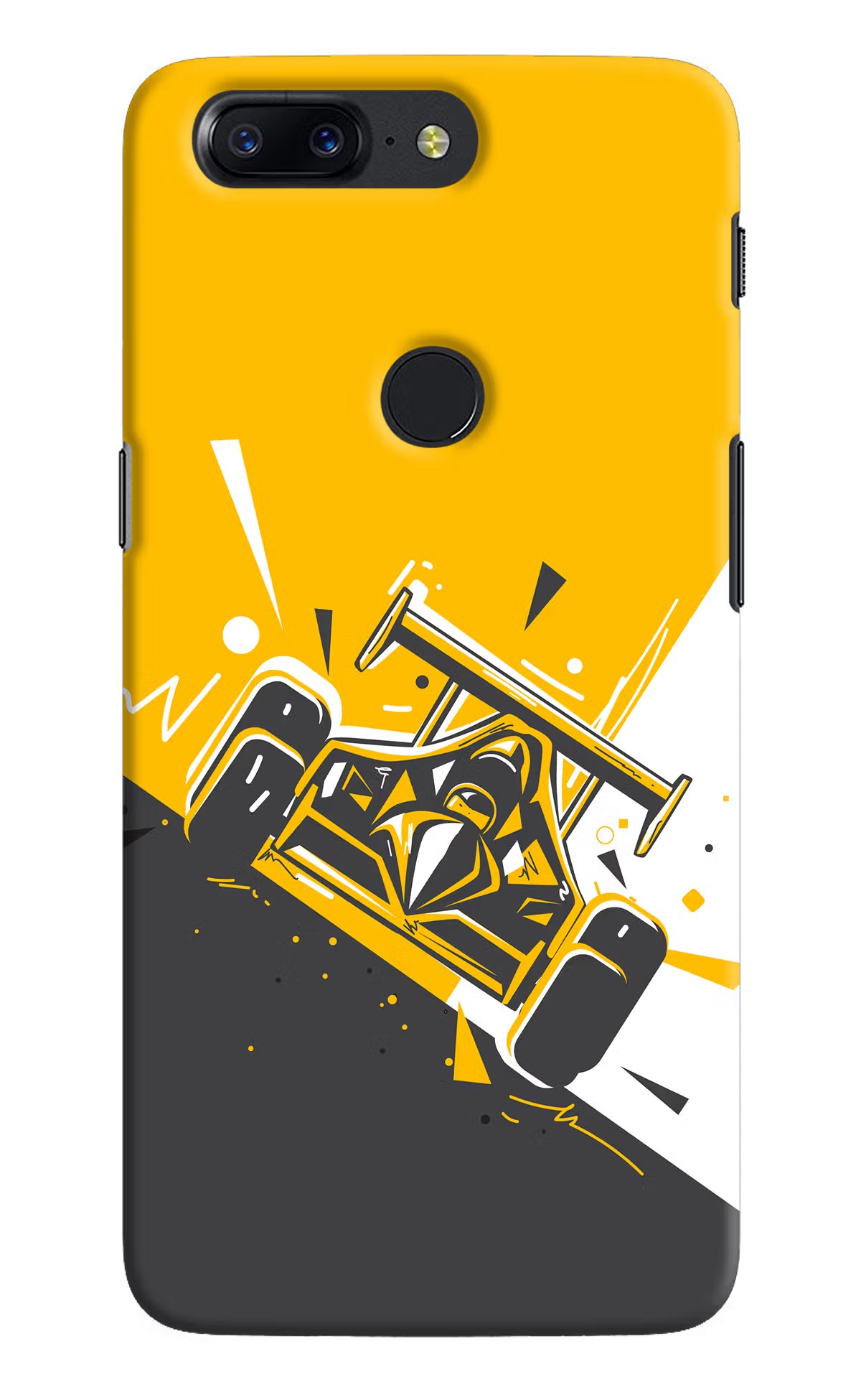 Track King Oneplus 5T Back Cover - Track King Oneplus 5T Hard Case Back Cover by Casekaro Track King Oneplus 5T Hard Case Back Cover by Casekaro