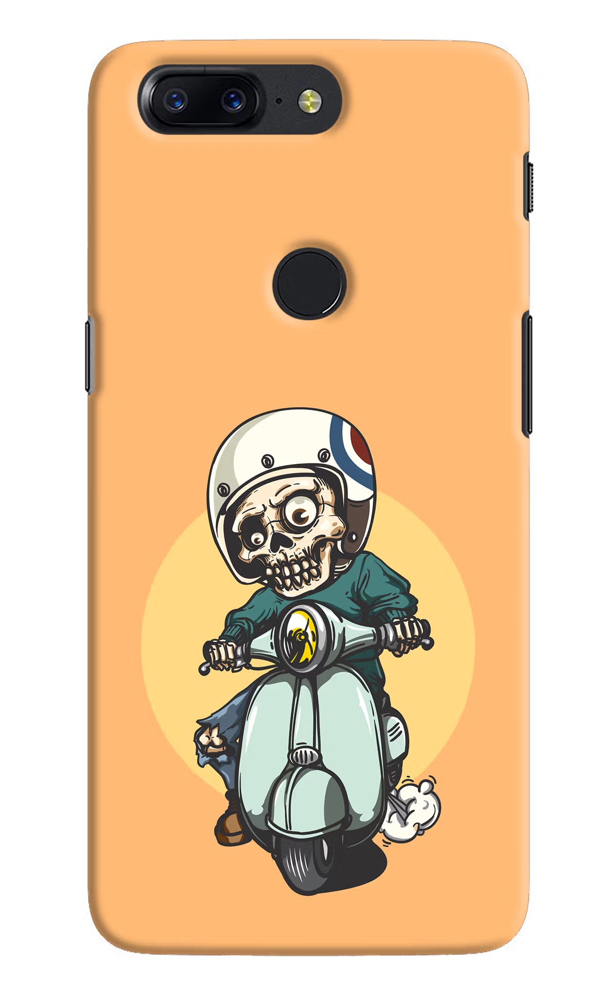 Undead Biker Oneplus 5T Back Cover - Undead Biker Oneplus 5T Hard Case Back Cover by Casekaro Undead Biker Oneplus 5T Hard Case Back Cover by Casekaro