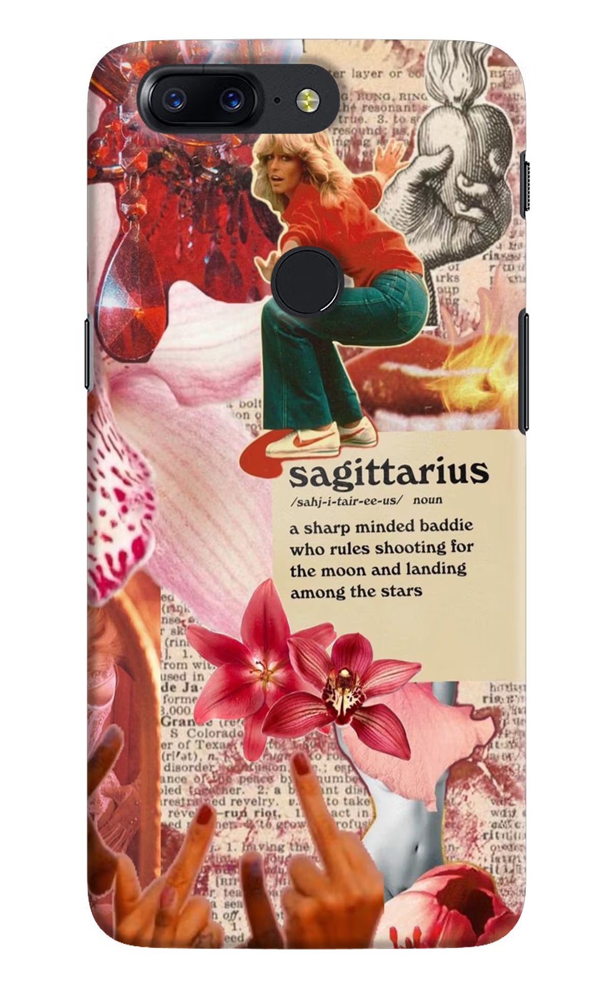 Sagittarius Zodiac Oneplus 5T Back Cover - Sagittarius Zodiac Oneplus 5T Hard Case Back Cover by Casekaro Sagittarius Zodiac Oneplus 5T Hard Case Back Cover by Casekaro