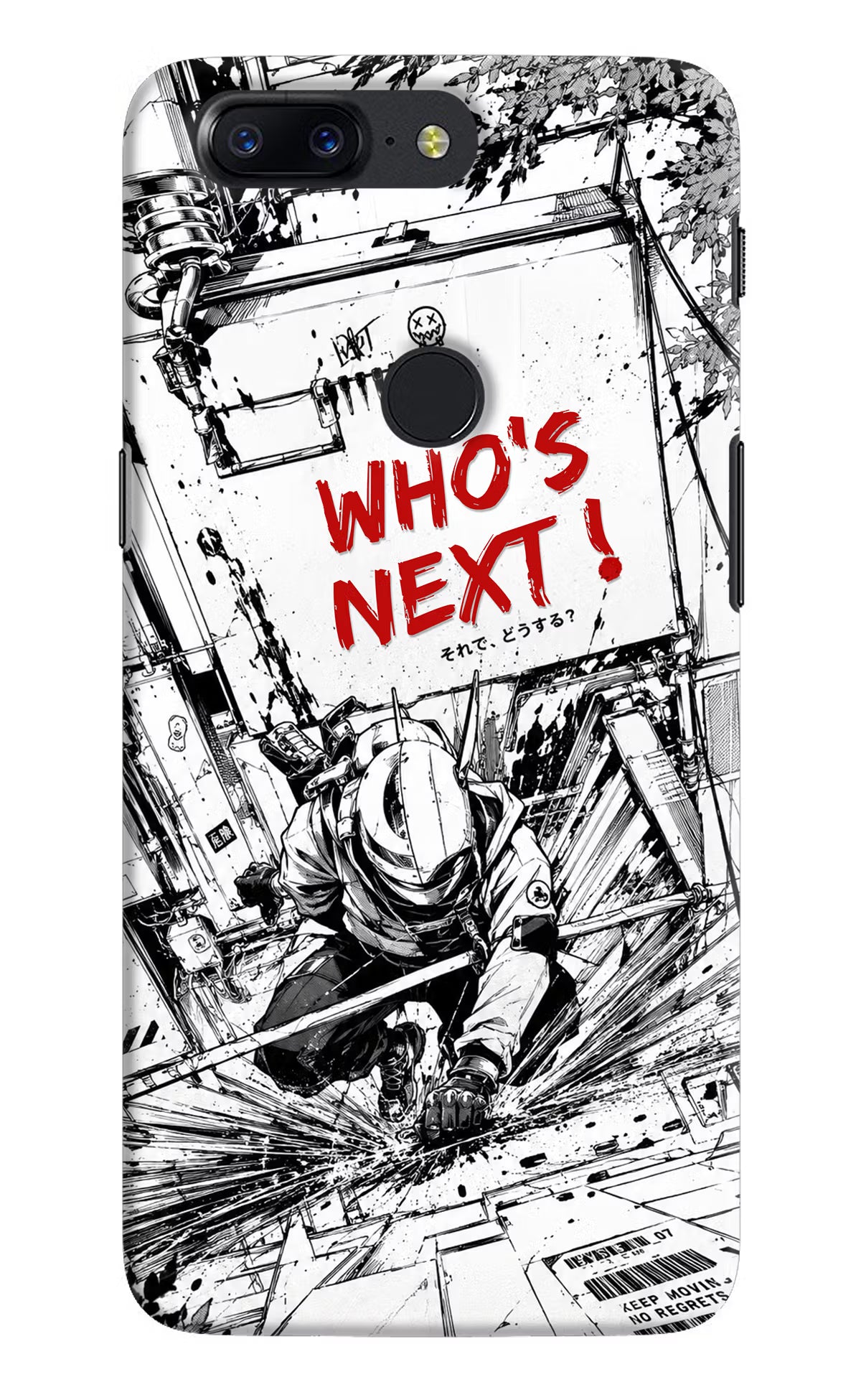 Who's Next Oneplus 5T Back Cover - Who's Next Oneplus 5T Hard Case Back Cover by Casekaro Who's Next Oneplus 5T Hard Case Back Cover by Casekaro