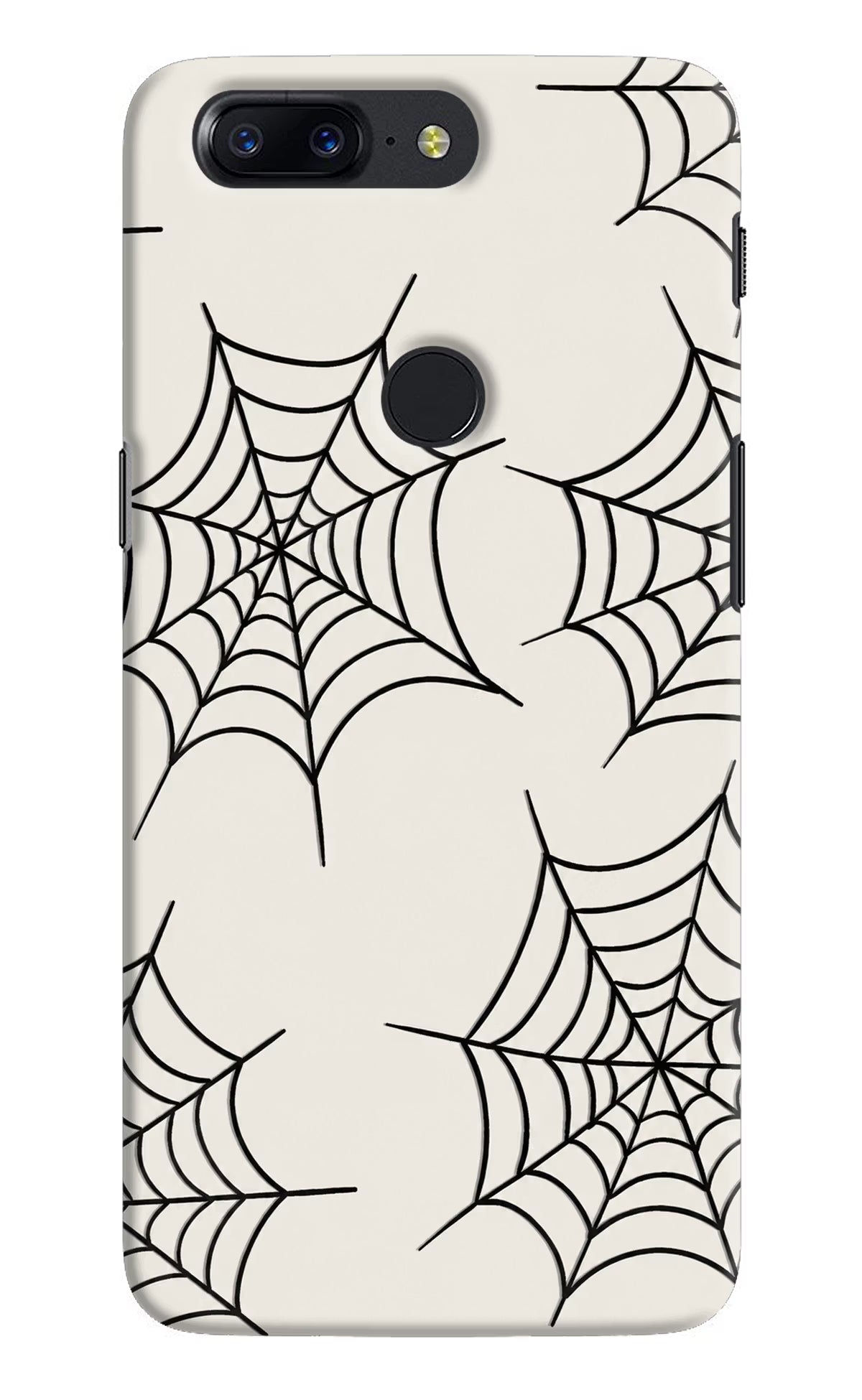Spider Web Oneplus 5T Back Cover - Spider Web Oneplus 5T Hard Case Back Cover by Casekaro Spider Web Oneplus 5T Hard Case Back Cover by Casekaro