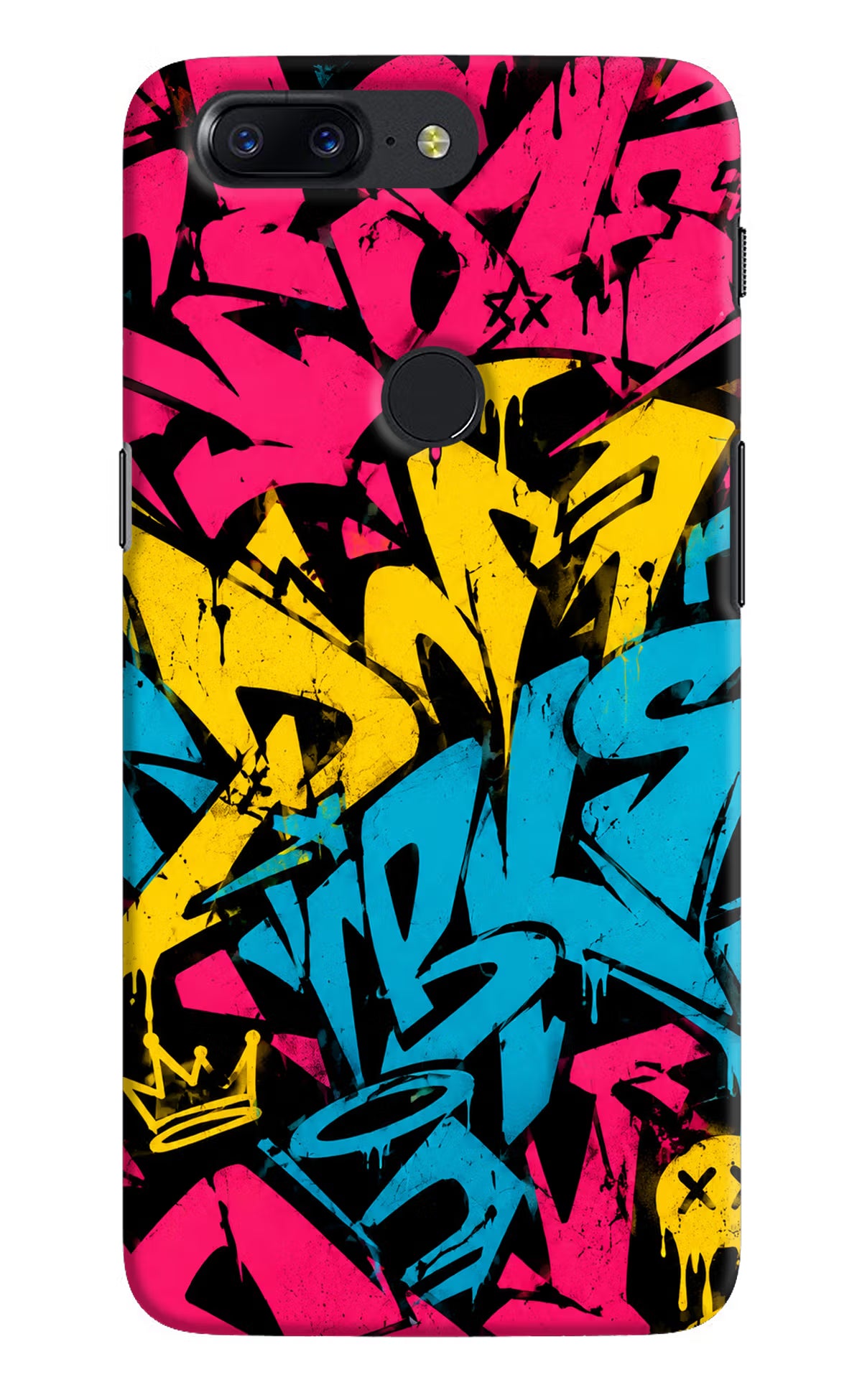 Graffiti Vibe Oneplus 5T Back Cover - Graffiti Vibe Oneplus 5T Back Cover Graffiti Vibe Oneplus 5T Back Cover