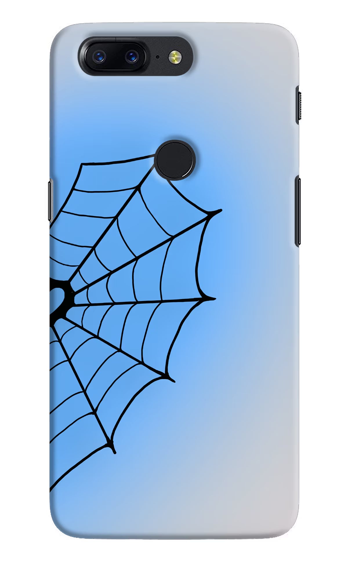 Blue Web Oneplus 5T Back Cover - Blue Web Oneplus 5T Back Cover Blue Web Oneplus 5T Back Cover