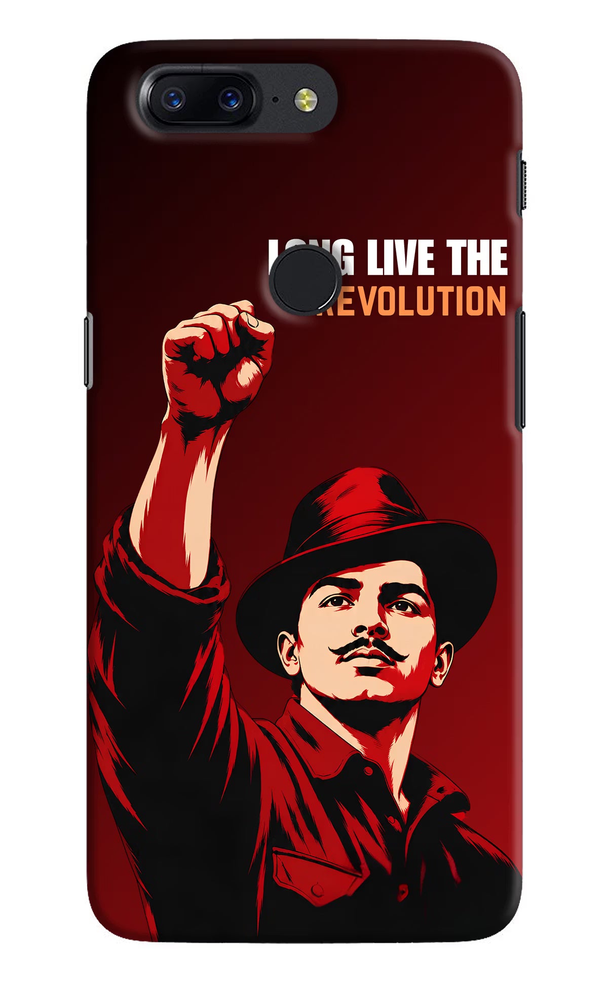 Bhagat Singh Revolution Oneplus 5T Back Cover - Bhagat Singh Revolution Oneplus 5T Back Cover Bhagat Singh Revolution Oneplus 5T Back Cover
