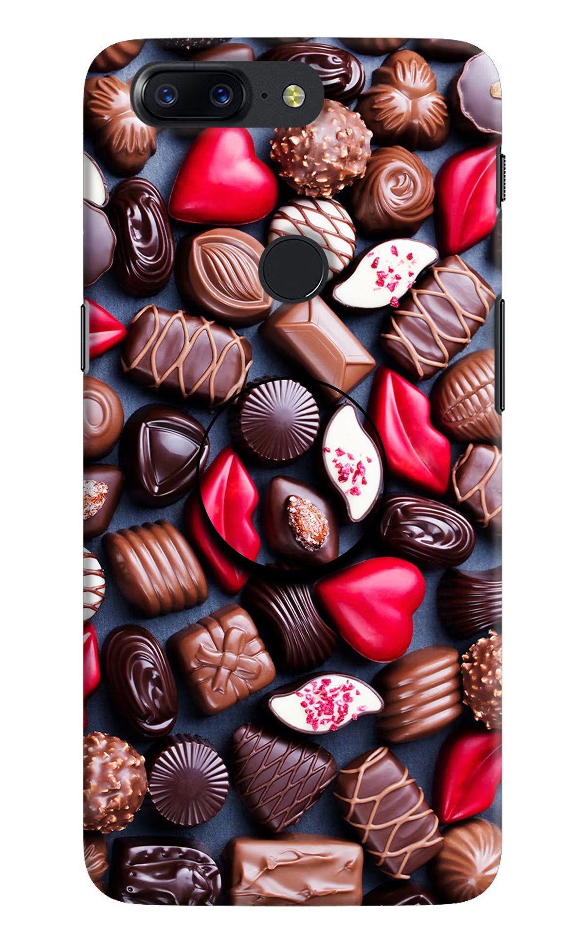 Chocolates Oneplus 5T Pop Case - Chocolates Oneplus 5T Pop Case by Casekaro Chocolates Oneplus 5T Pop Case by Casekaro