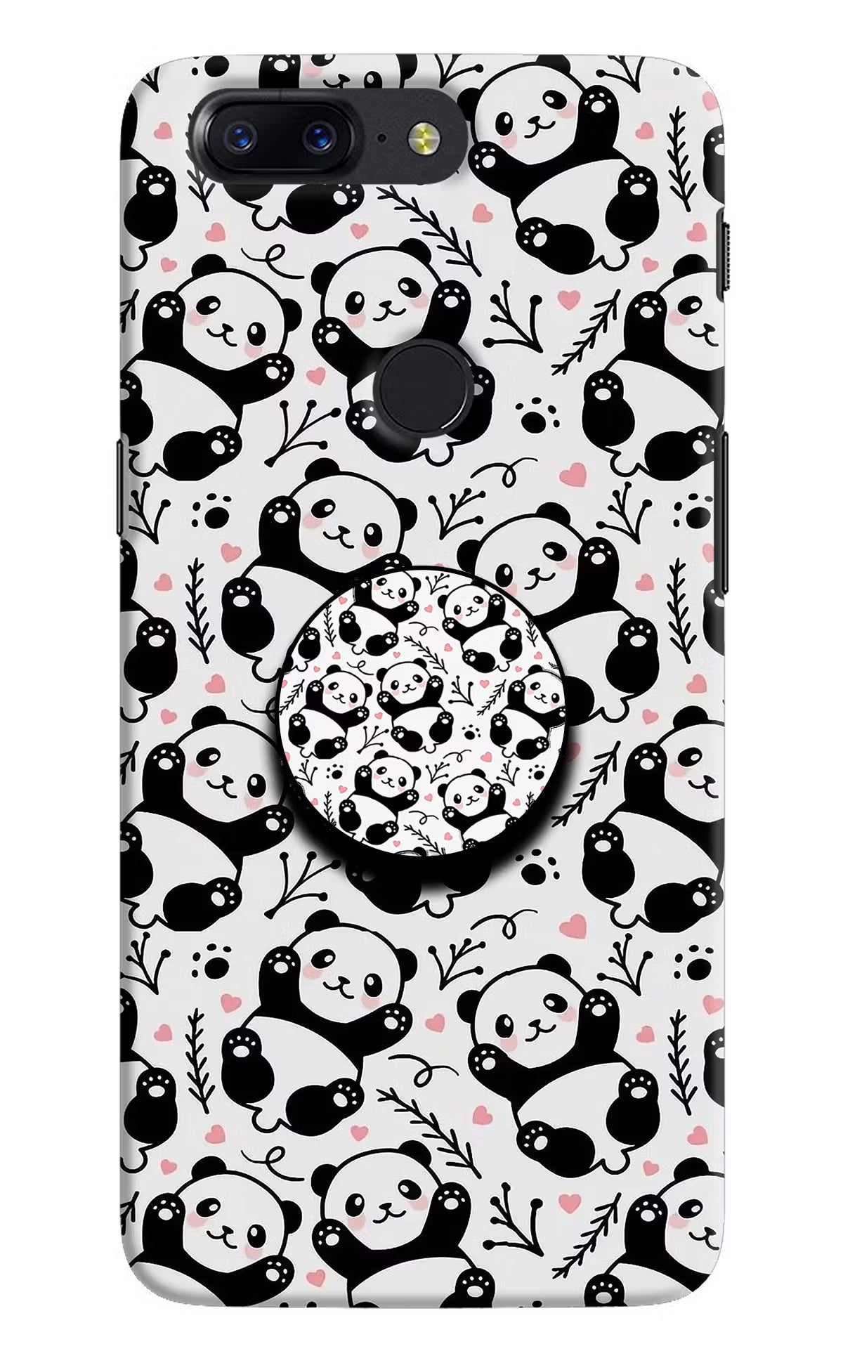 Cute Panda Oneplus 5T Pop Case - Cute Panda Oneplus 5T Pop Case by Casekaro Cute Panda Oneplus 5T Pop Case by Casekaro