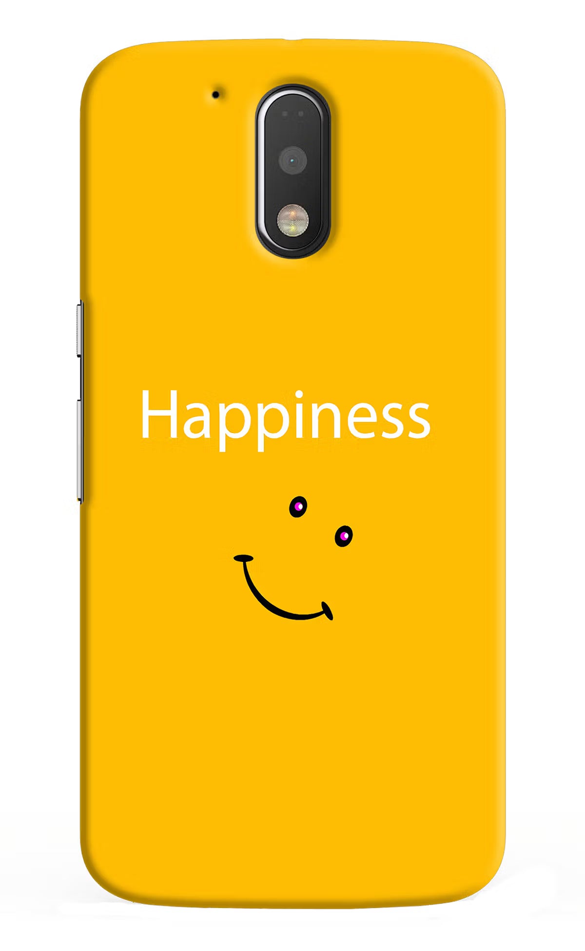 Happiness With Smiley Moto G4/G4 plus Back Cover - Happiness With Smiley Moto G4/G4 plus Hard Case Back Cover by Casekaro Happiness With Smiley Moto G4/G4 plus Hard Case Back Cover by Casekaro