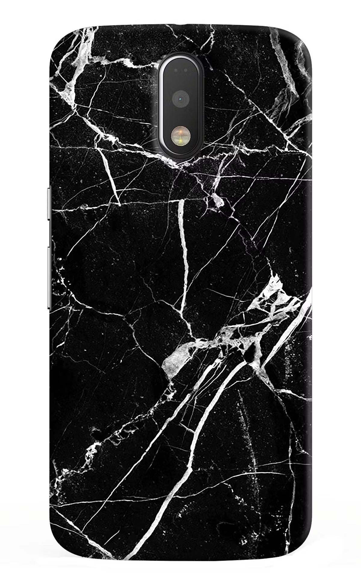 Black Marble Pattern Moto G4/G4 plus Back Cover - Black Marble Pattern Moto G4/G4 plus Hard Case Back Cover by Casekaro Black Marble Pattern Moto G4/G4 plus Hard Case Back Cover by Casekaro