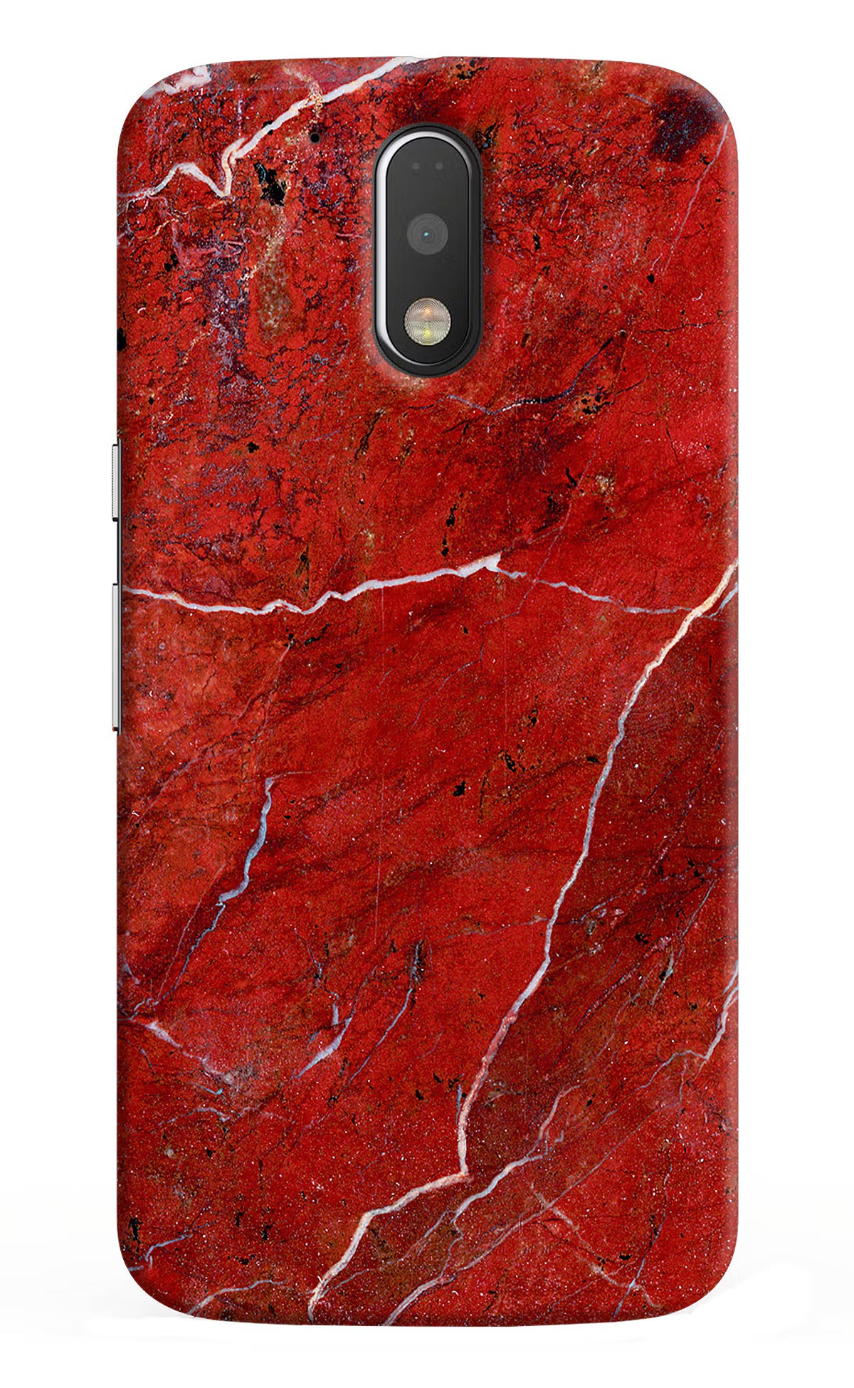 Red Marble Design Moto G4/G4 plus Back Cover - Red Marble Design Moto G4/G4 plus Hard Case Back Cover by Casekaro Red Marble Design Moto G4/G4 plus Hard Case Back Cover by Casekaro