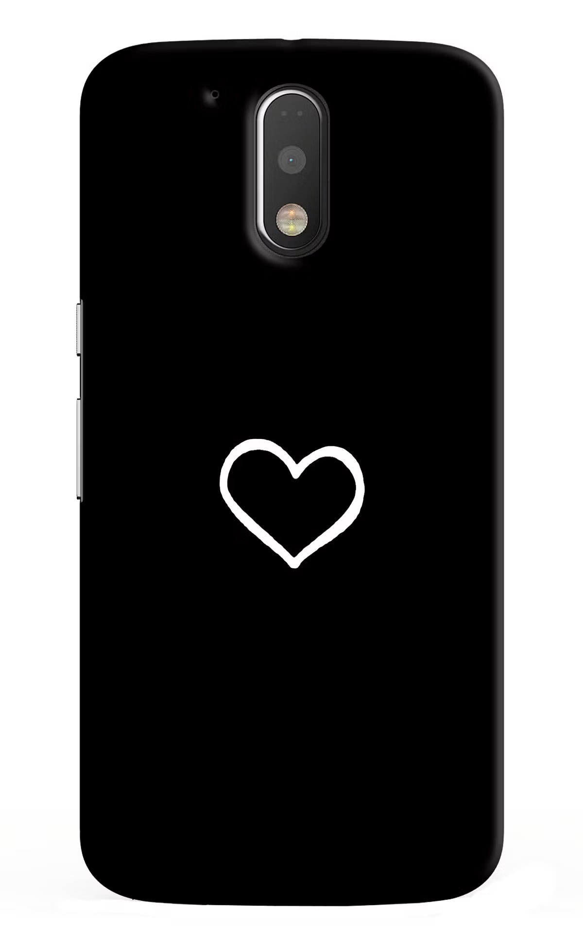 Heart Moto G4/G4 plus Back Cover - Heart Moto G4/G4 plus Hard Case Back Cover by Casekaro Heart Moto G4/G4 plus Hard Case Back Cover by Casekaro